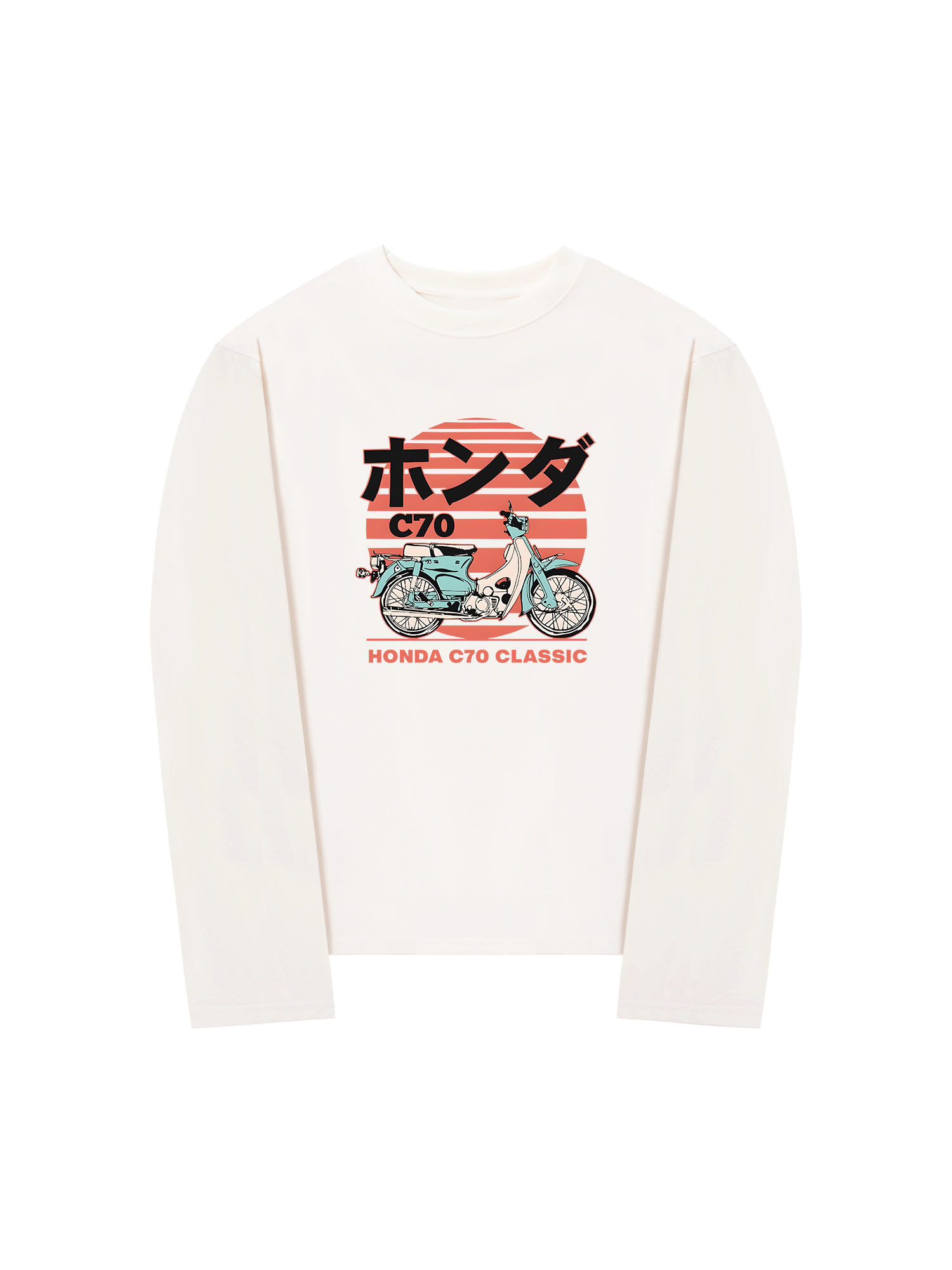 Áo Thun Dài Tay Honda C70 CLASSIC