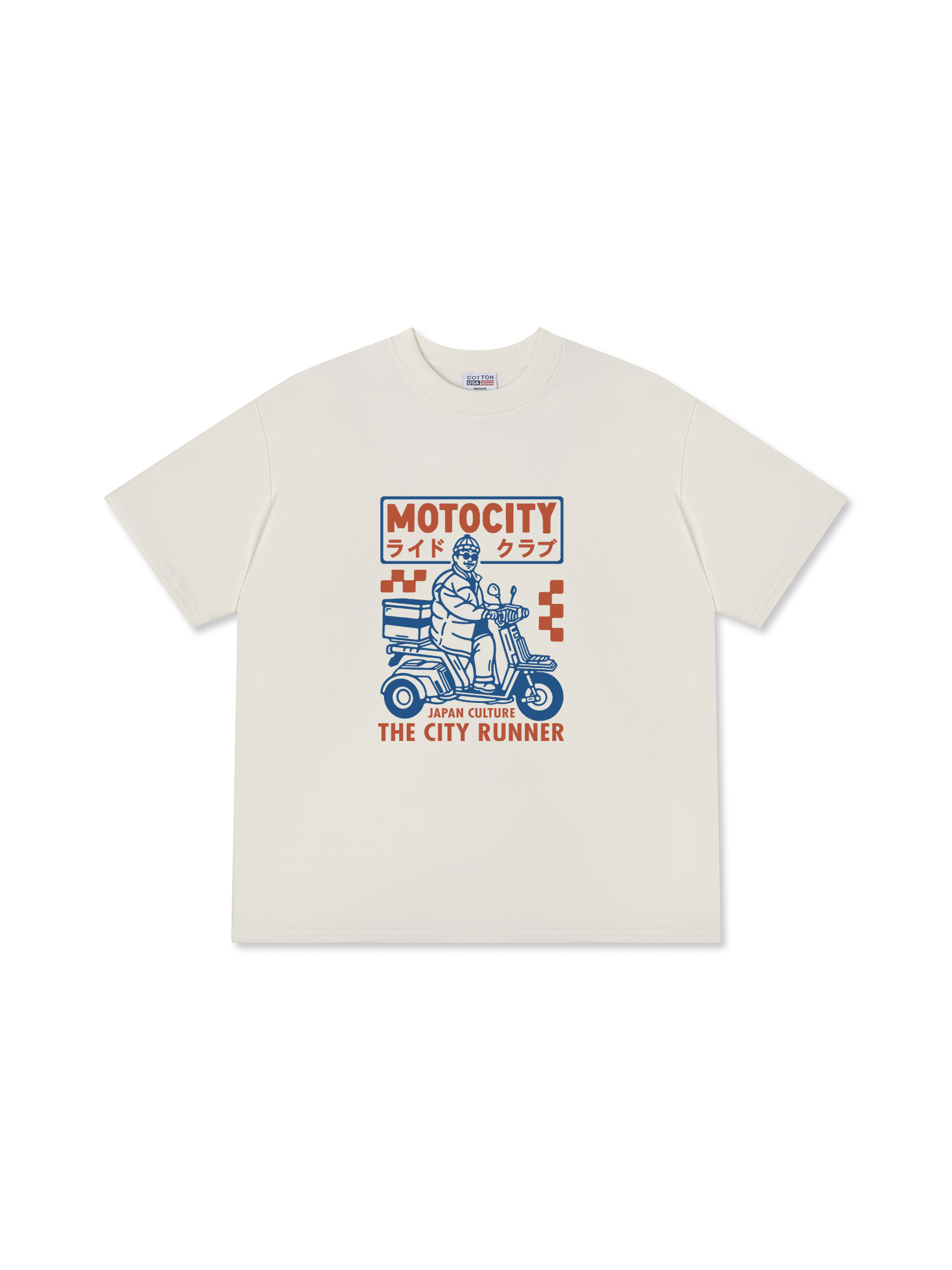 Áo Thun Relaxed Fit Motorbike MOTOCITY