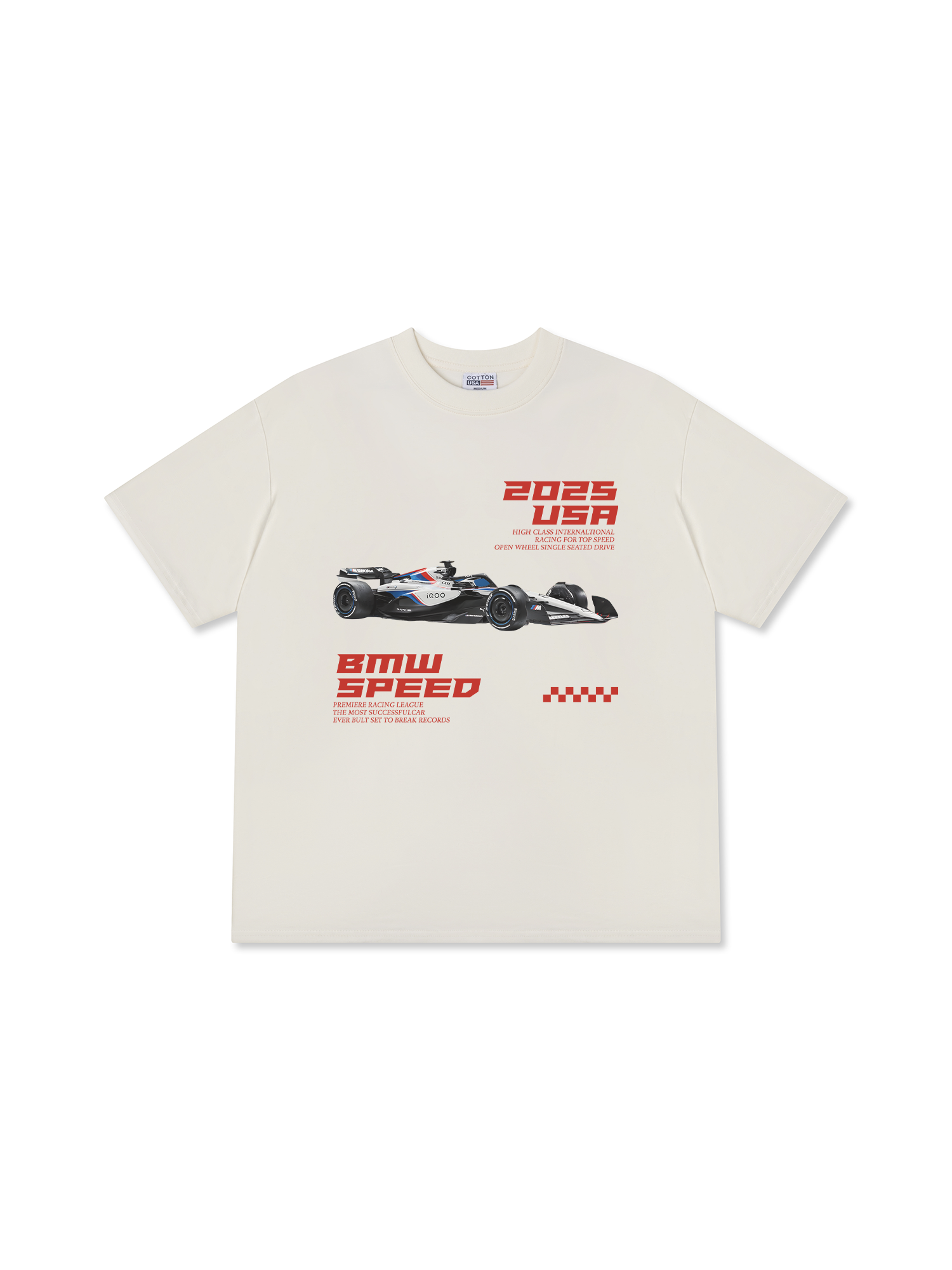 Áo Thun Relaxed Fit BMW USA Speed