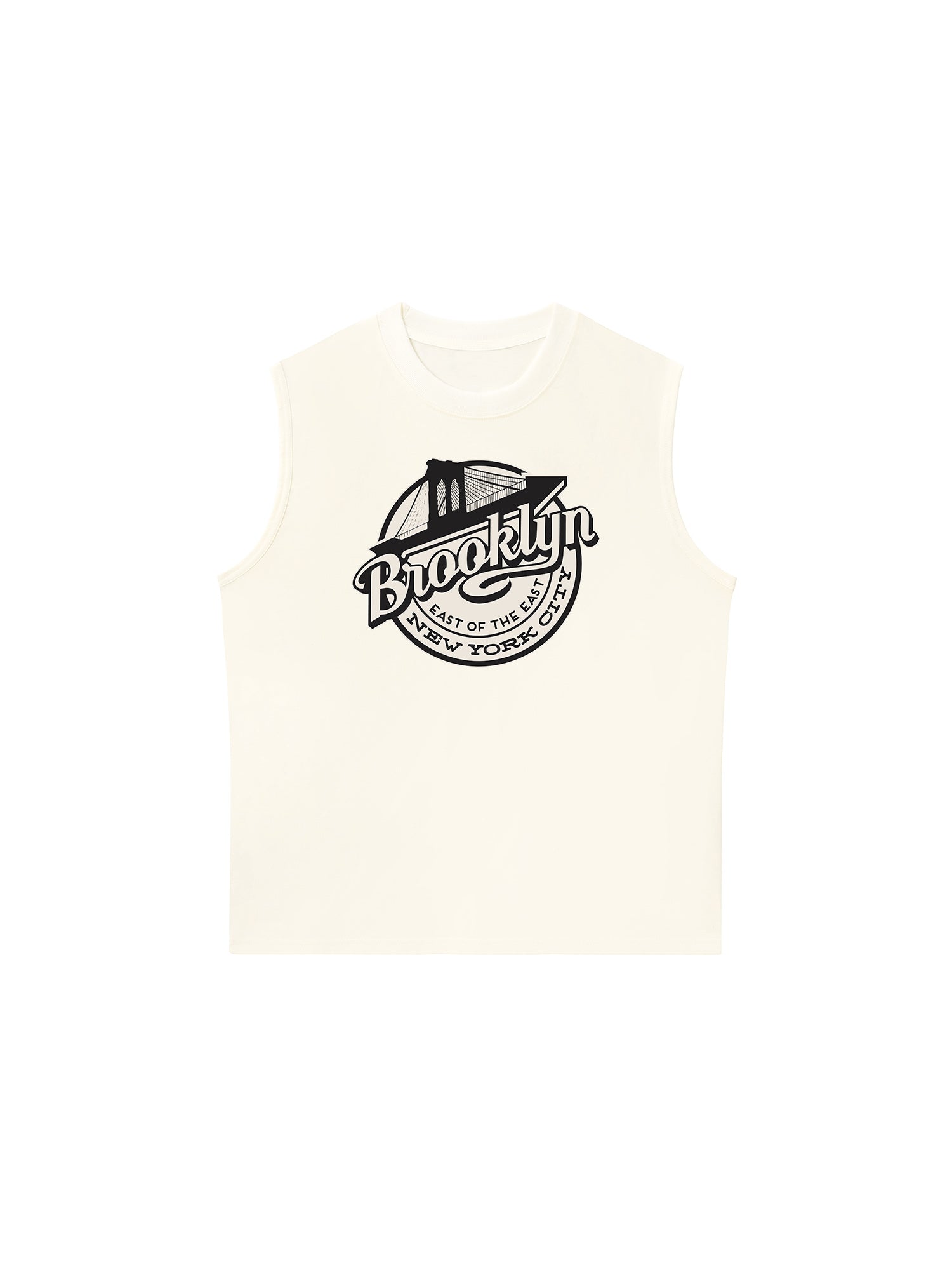 Áo Ba Lỗ Relaxed Fit USA Brooklyn East Of The East