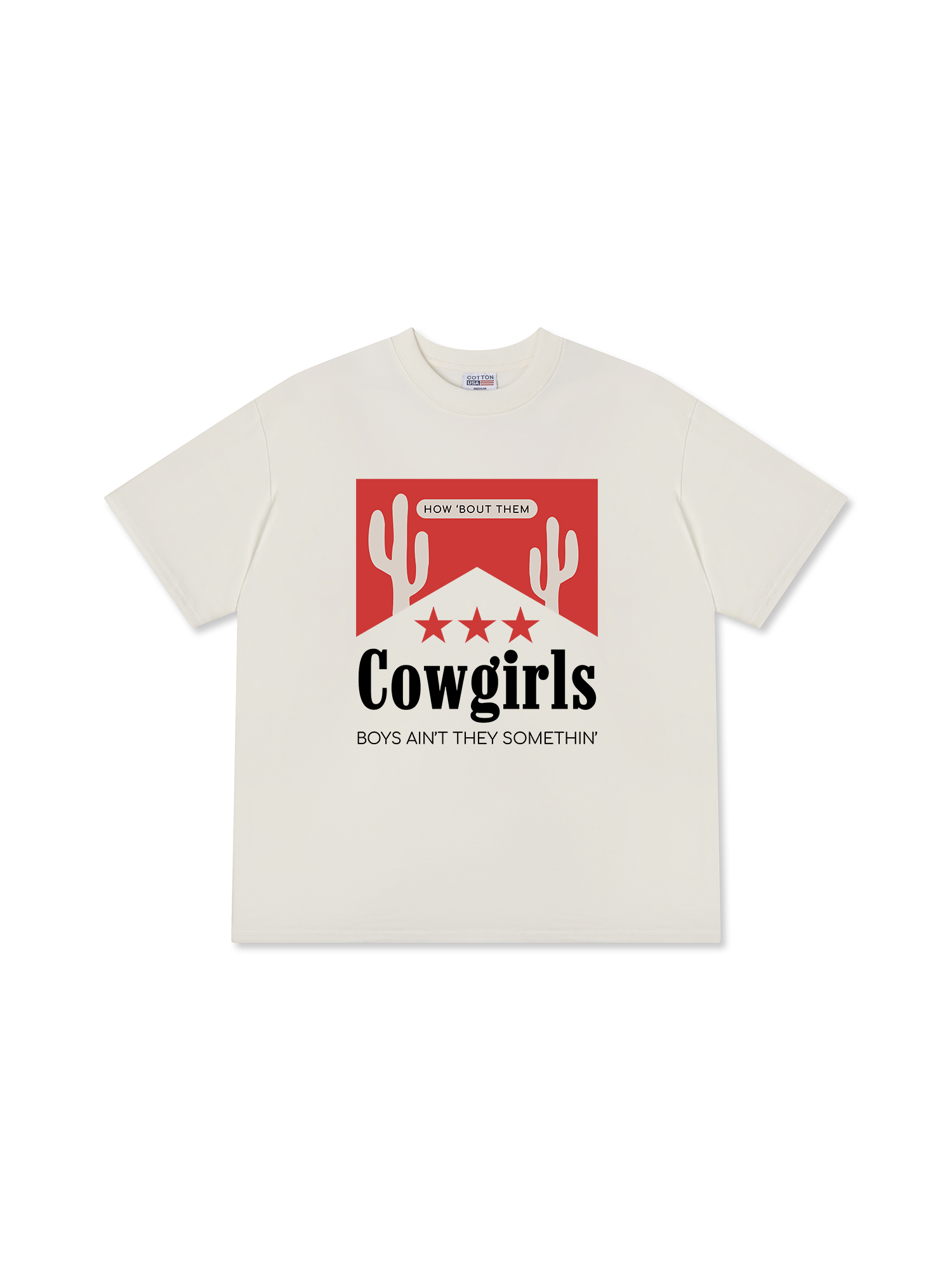 Áo Thun Relaxed Fit Marlboro How About Them Cowgirl