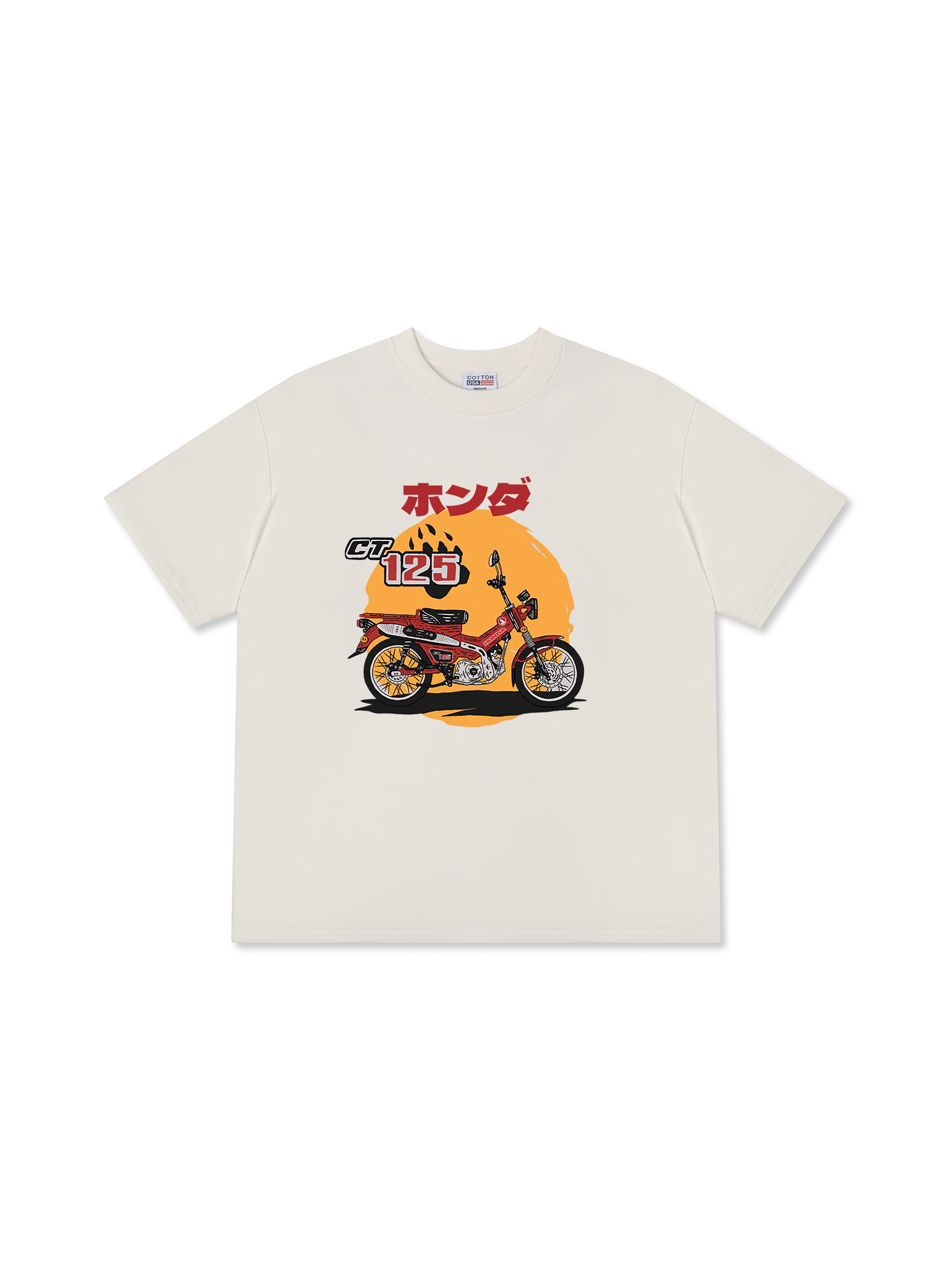 Áo Thun Relaxed Fit Motorbike CT 125