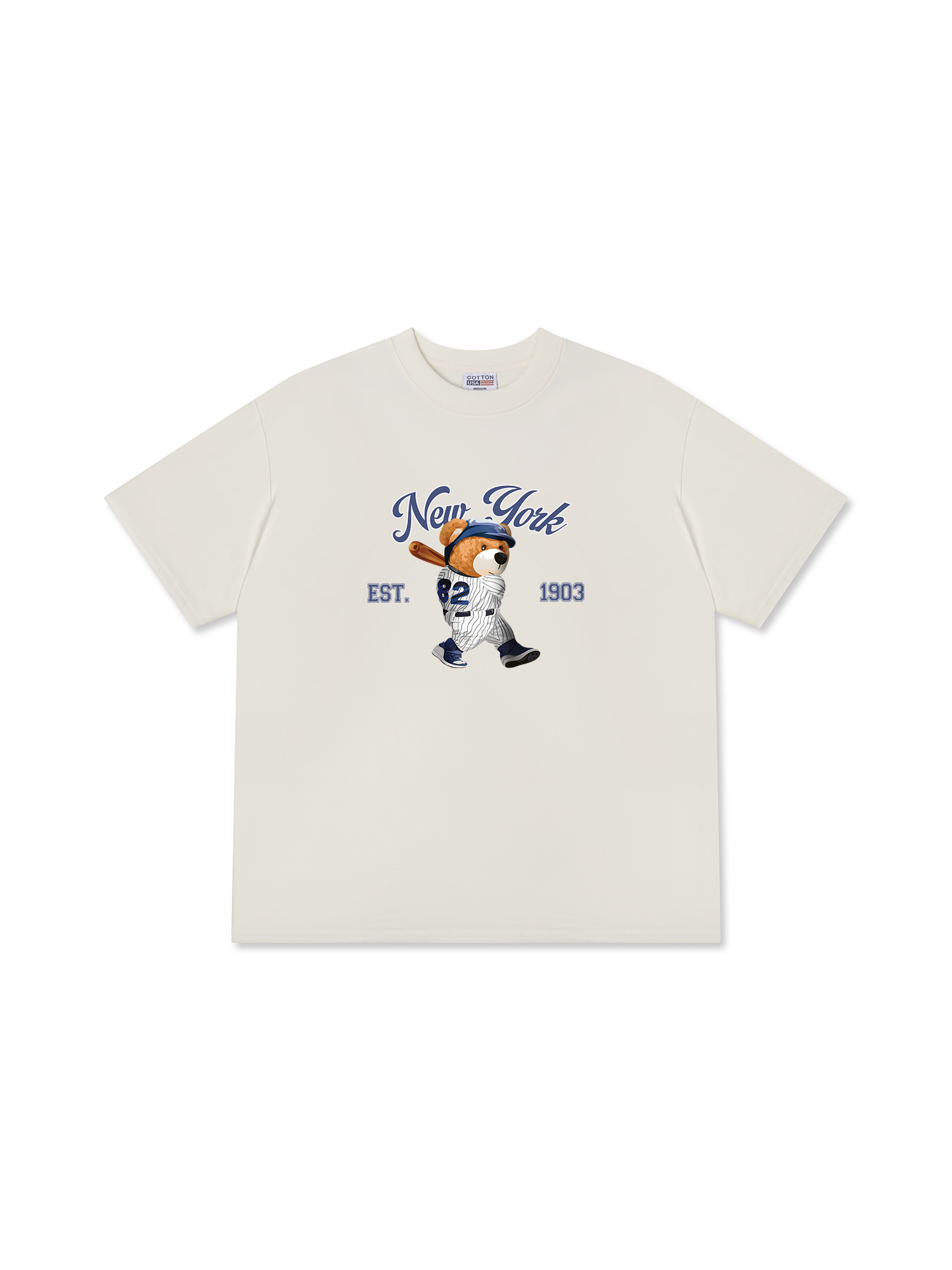 Áo Thun Relaxed Fit New York Baseball