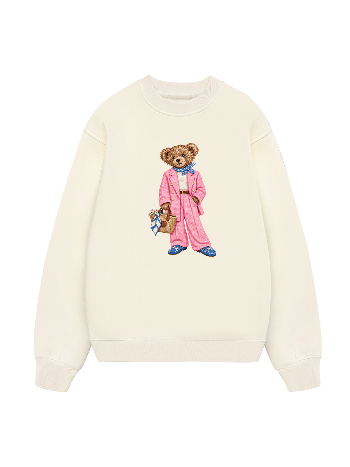 Bear Pink Vest Sweater