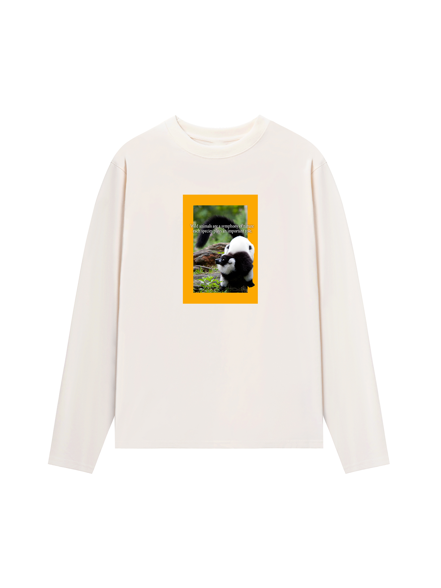 Áo Thun Dài Tay Wild Life Symphony Of Nature