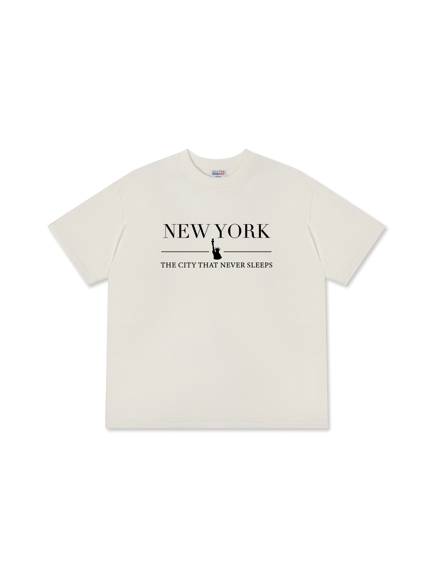 Áo Thun Relaxed Fit City New York The City That Never Sleeps