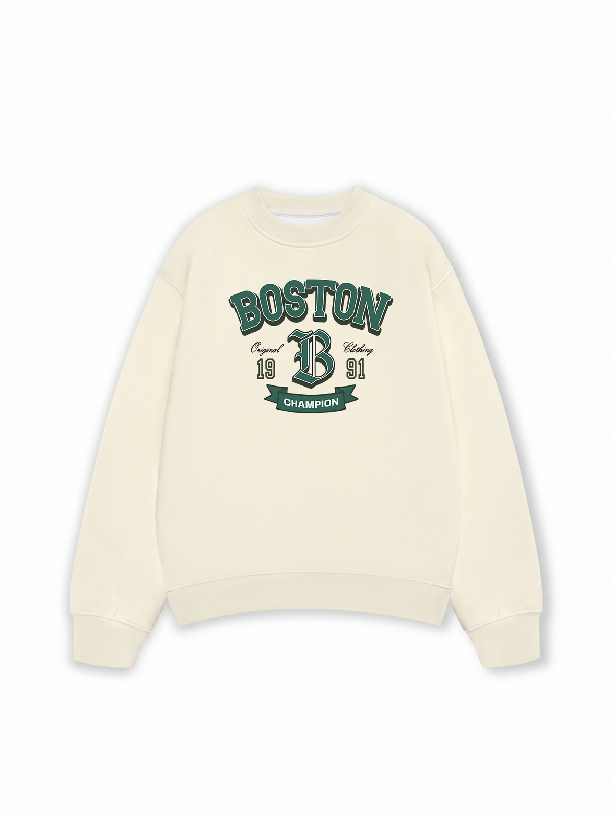 Áo Sweater Nỉ Hai Da City Bonton