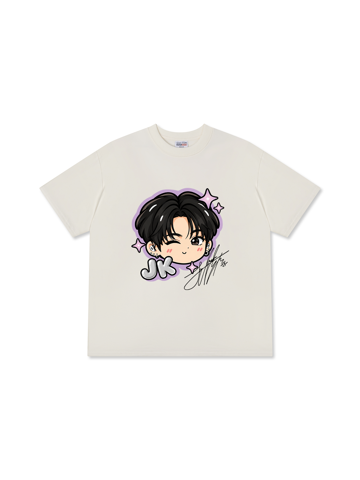Áo Thun Relaxed Fit JK Chibi