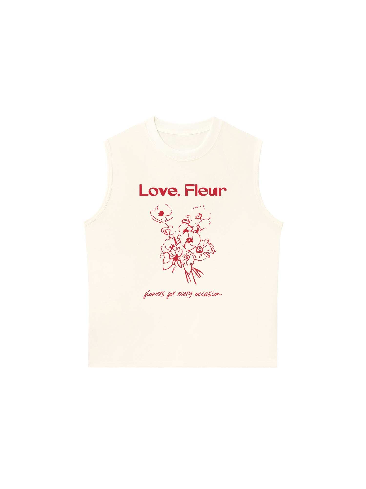 Áo Ba Lỗ Relaxed Fit Flowers For Every Occasion