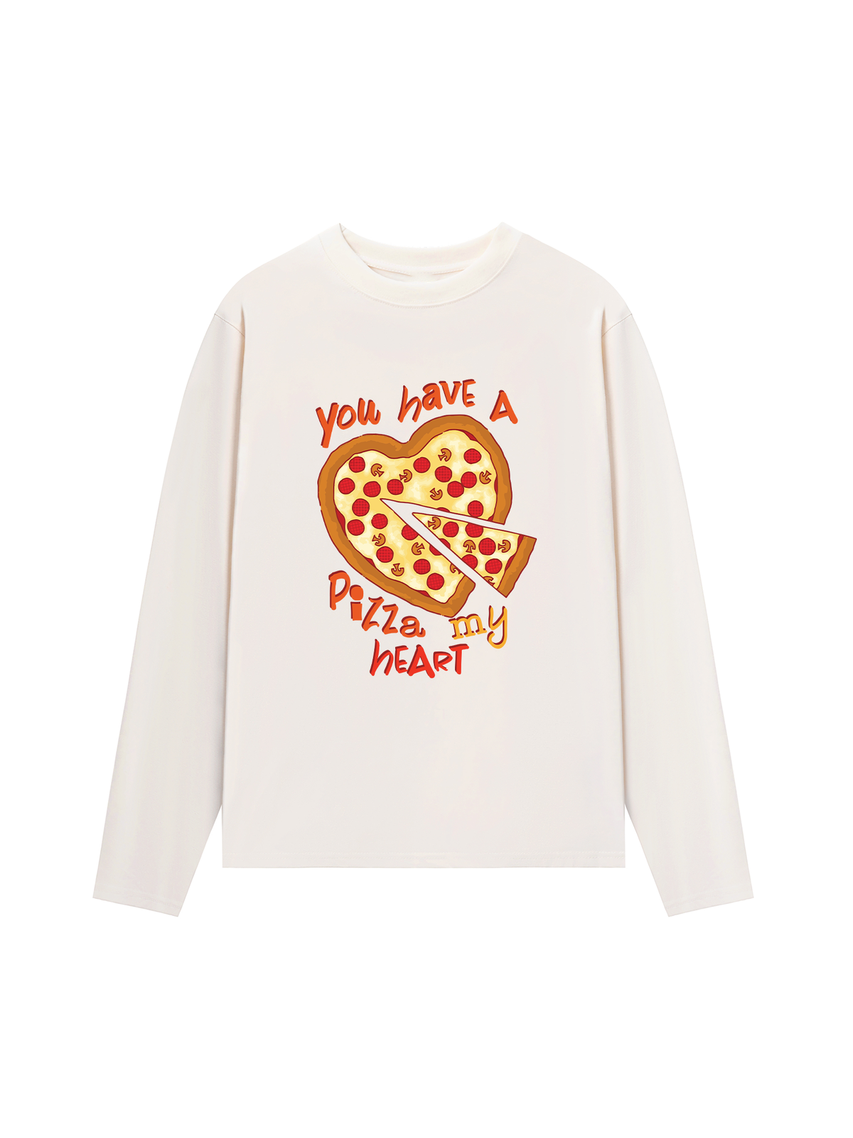Áo Thun Dài Tay Yumy Mood You Have A Pizza