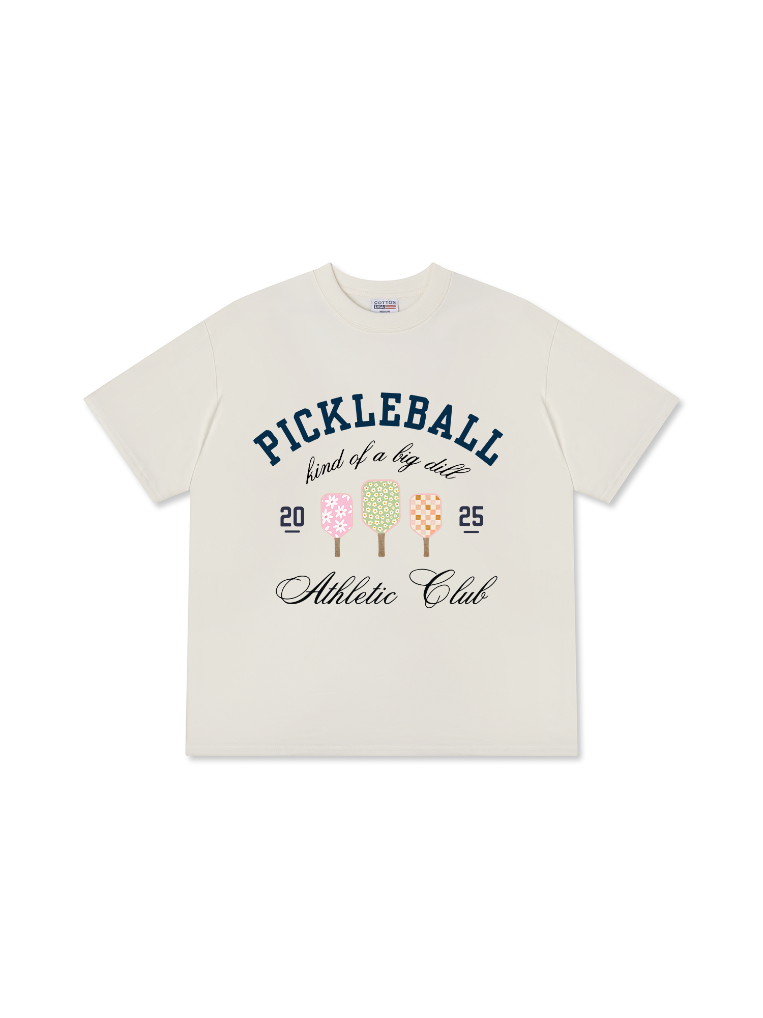 Áo Thun Relaxed Fit Pickleball Athletic Club