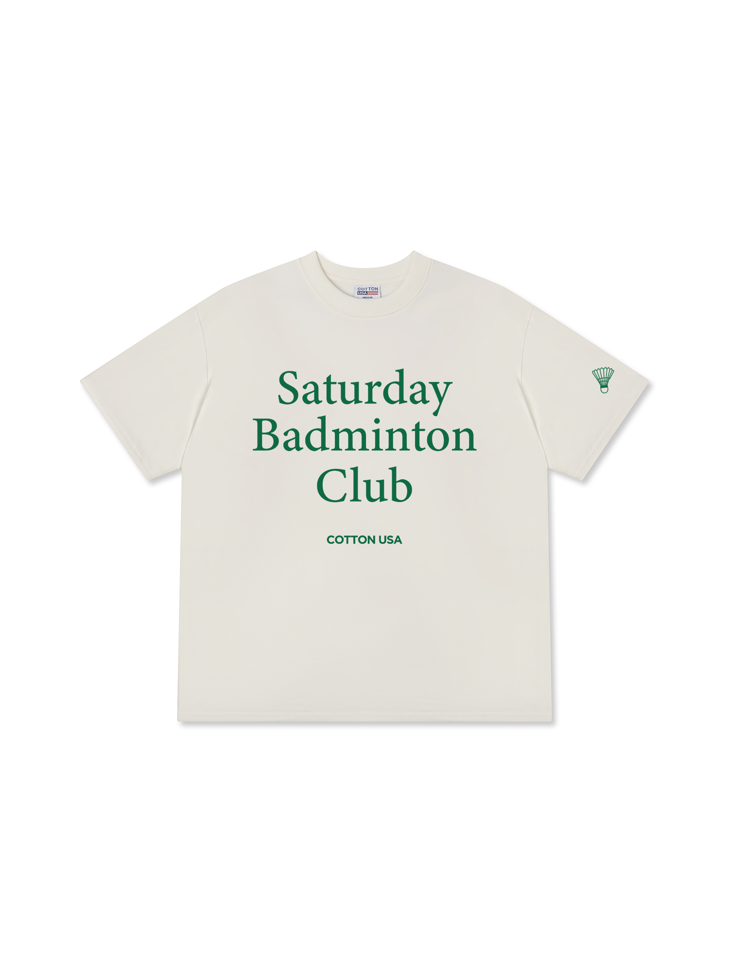 Áo Thun Relaxed Fit Saturday Badminton Club
