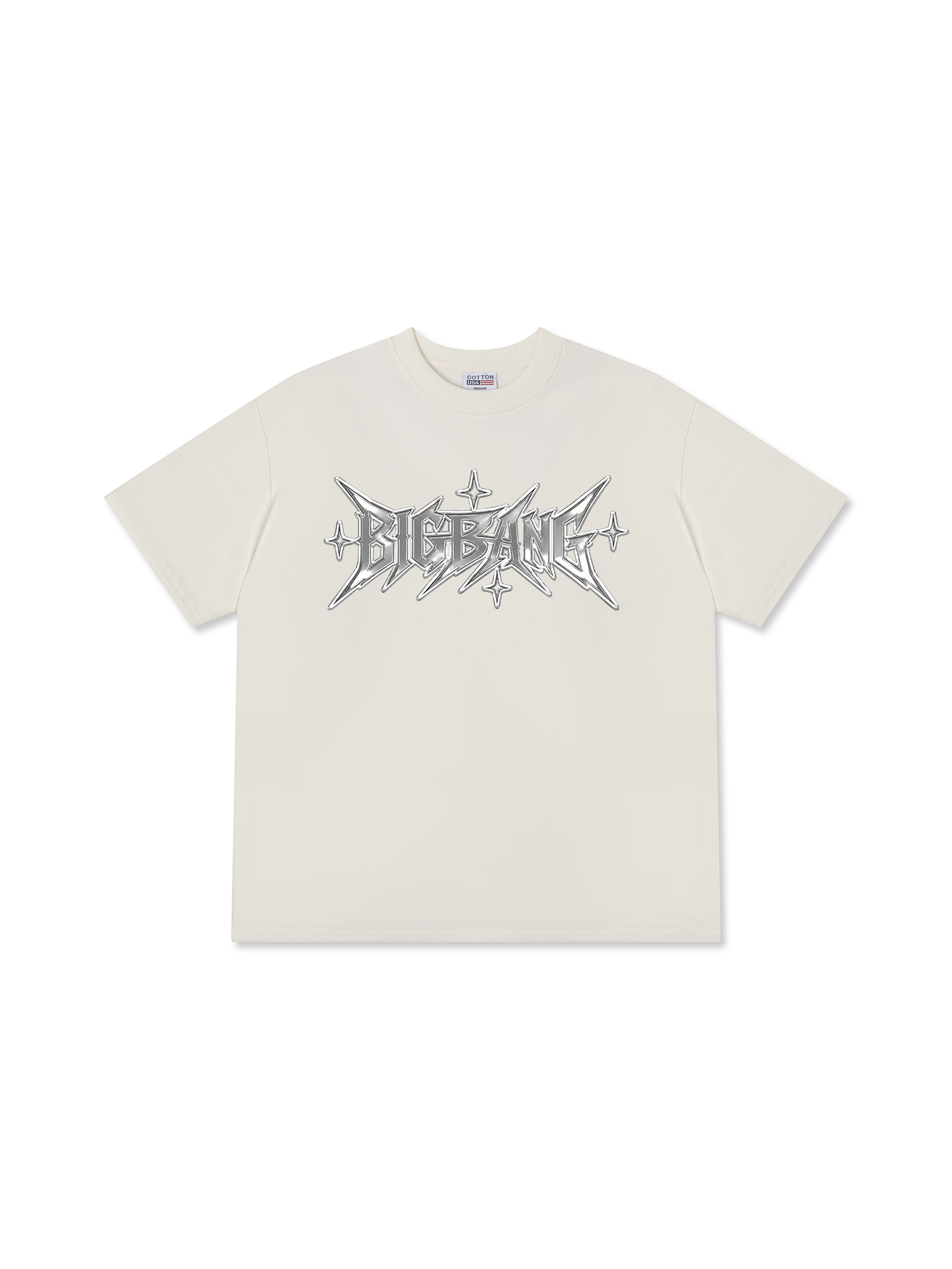 Áo Thun Relaxed Fit Silver Big Bang