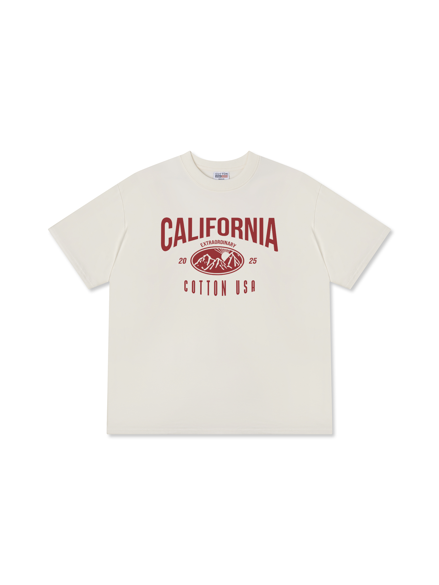 Áo Thun Relaxed Fit USA California Extraordinary