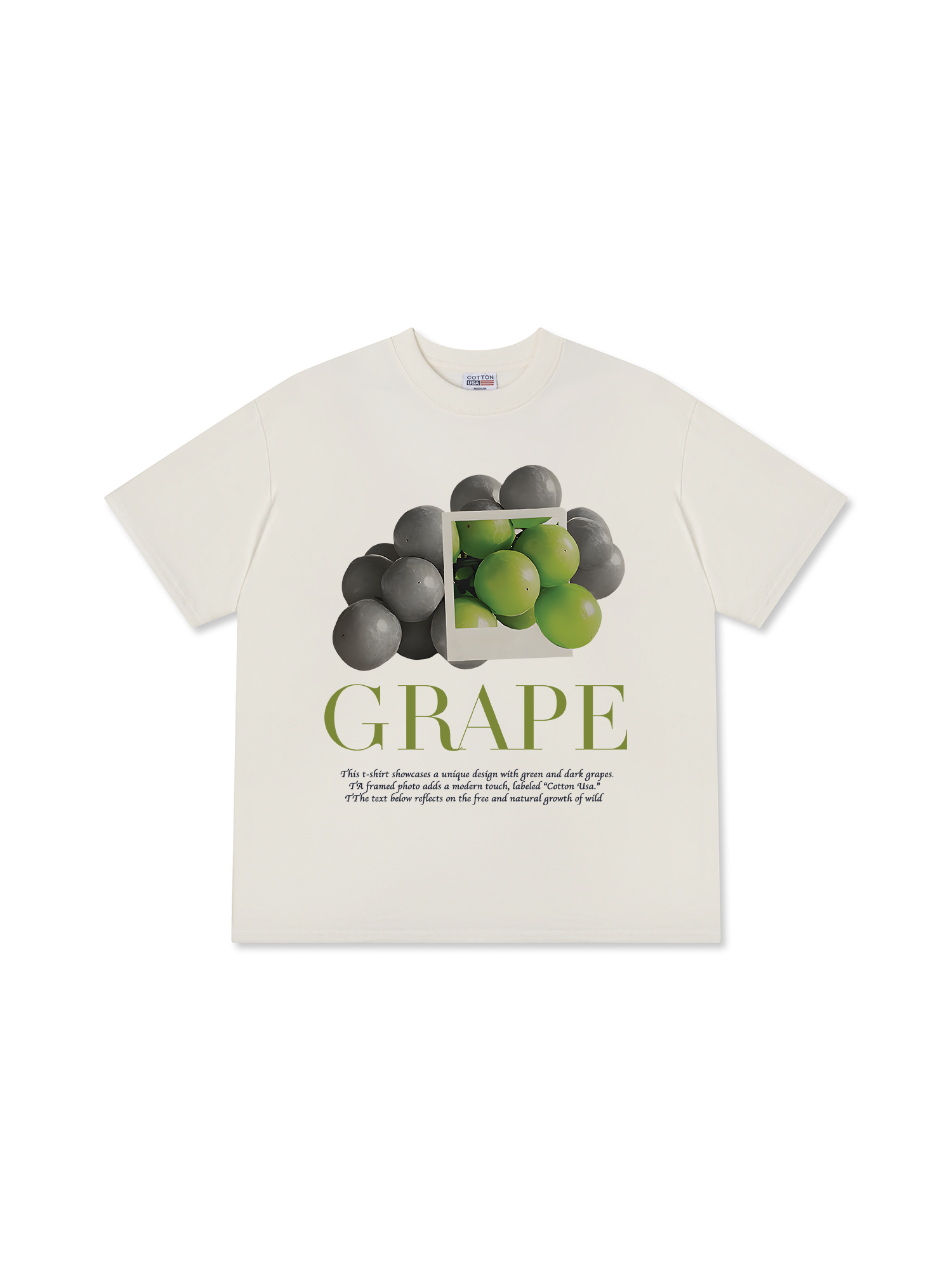 Áo Thun Relaxed Fit Tropical Tropical Grape
