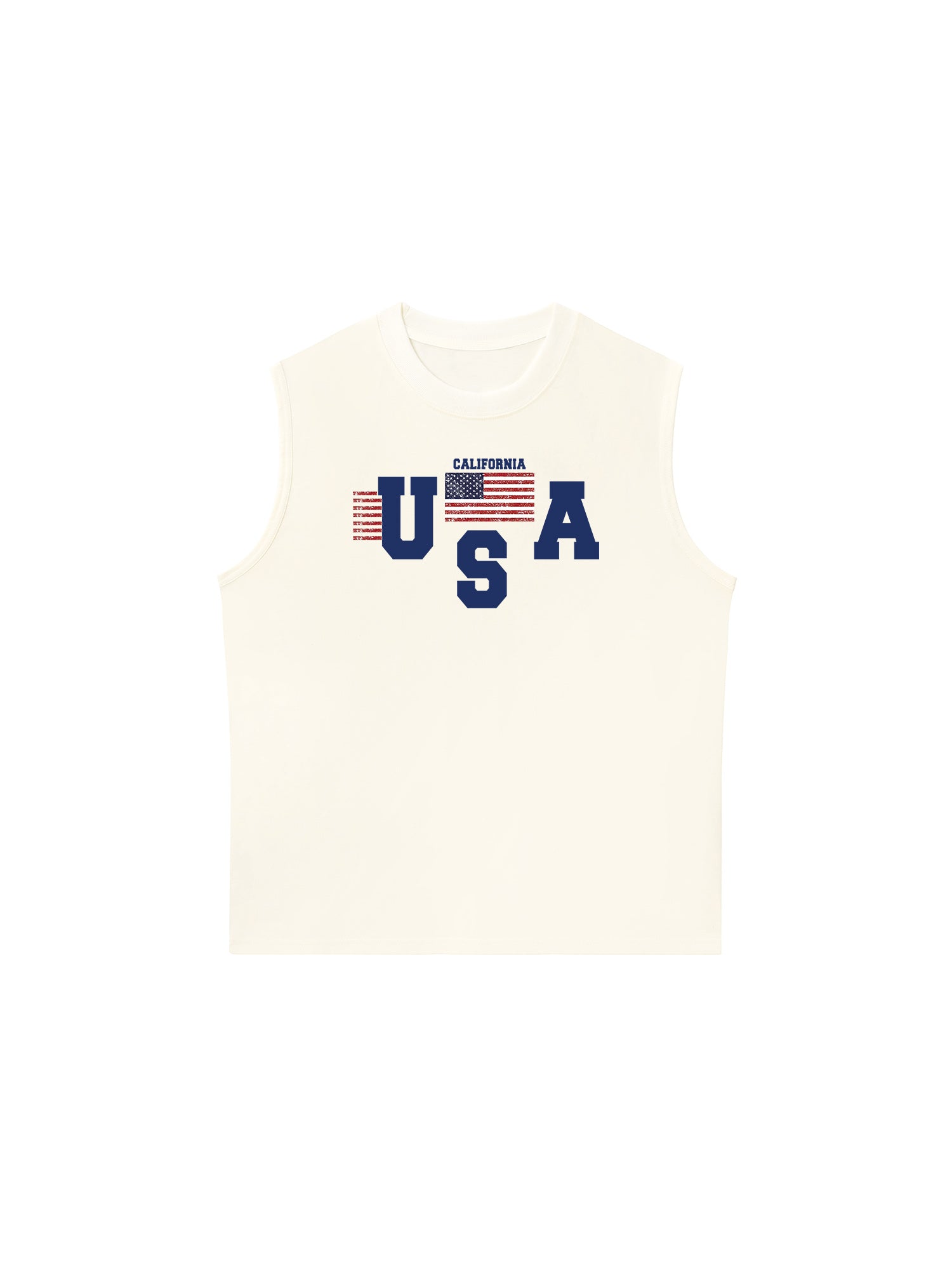 Áo Ba Lỗ Relaxed Fit USA California