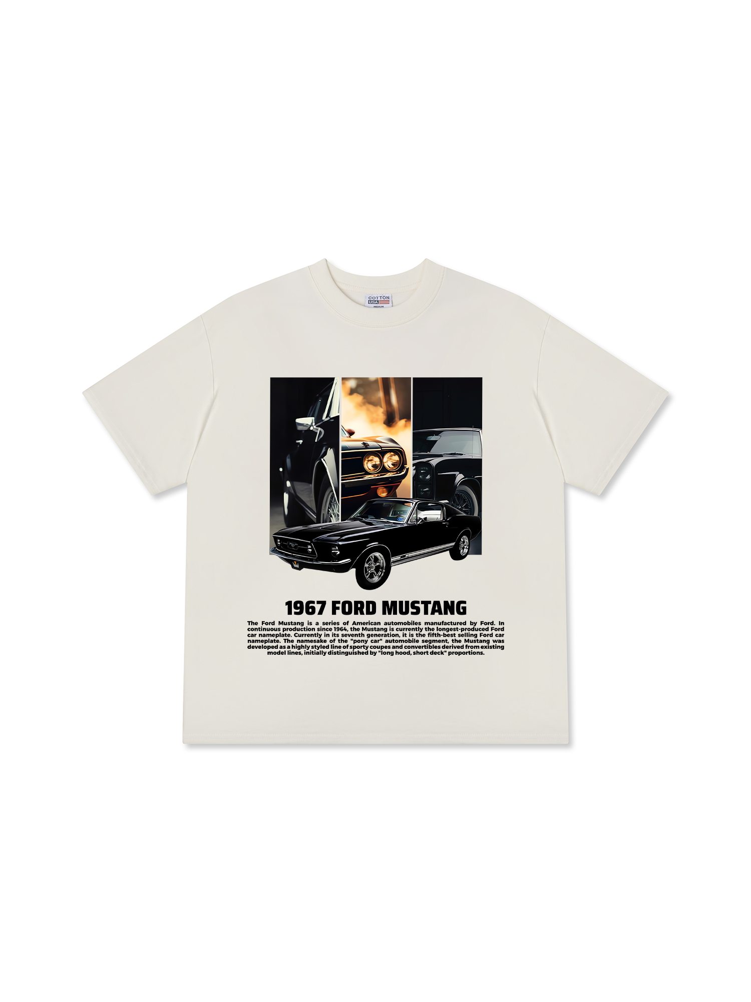 Áo Thun Relaxed Fit Ford Mustang 1967