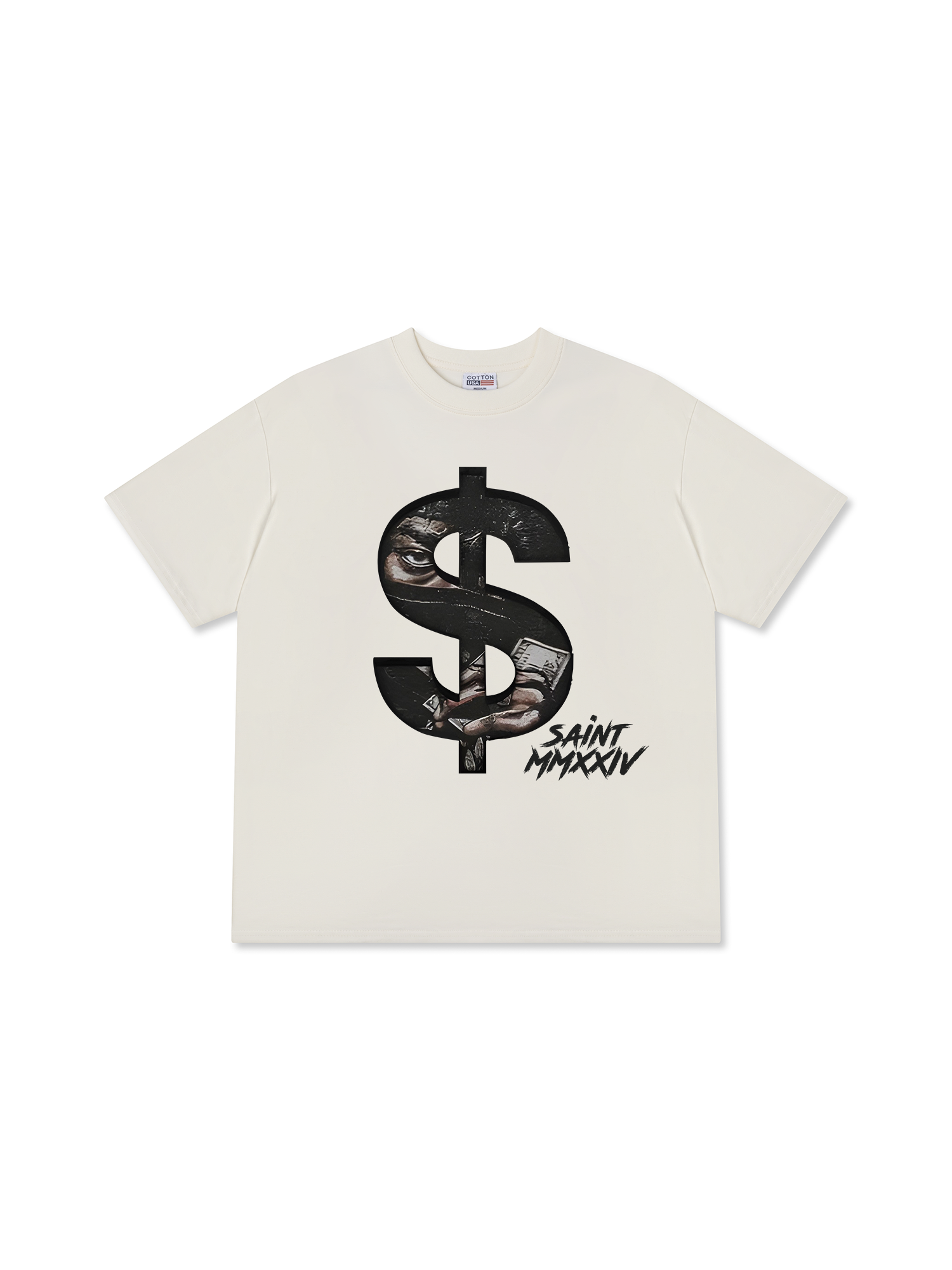 Áo Thun Relaxed Fit Rapper Get Rich or Die Tryin 50 Cent