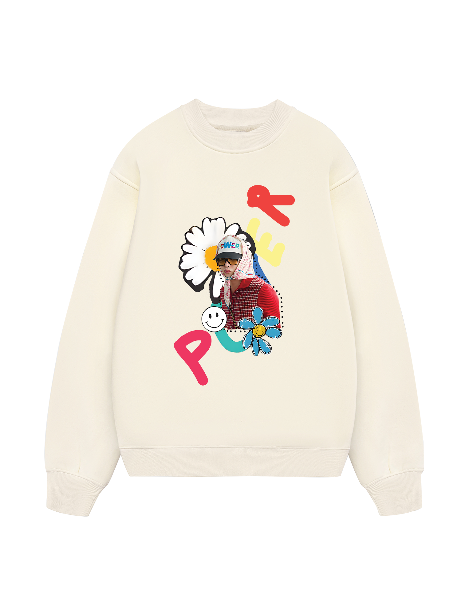 Floral Power Daisy Flower X GD Sweater