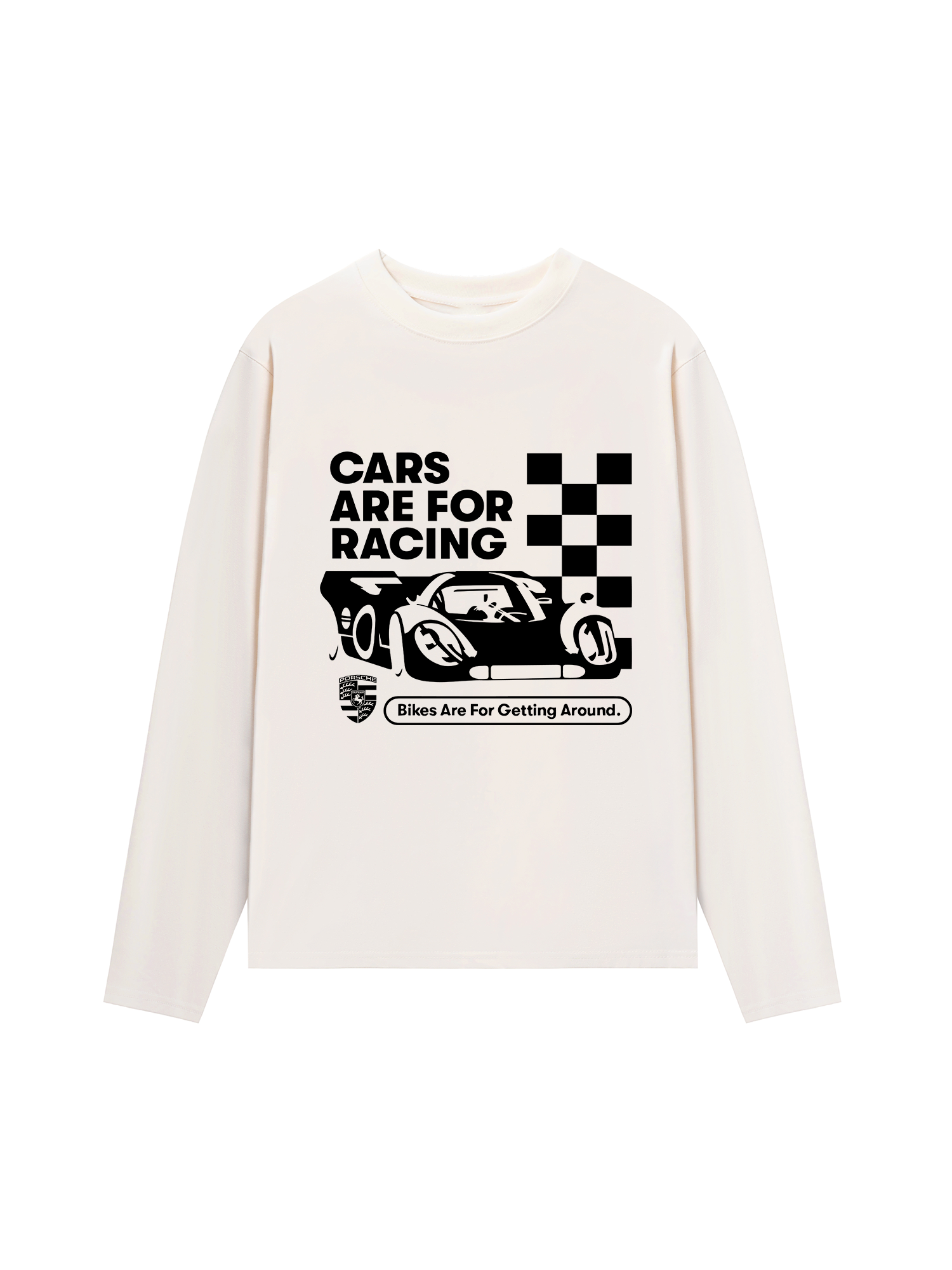 Áo Thun Dài Tay Porsche Cars Are For Racing