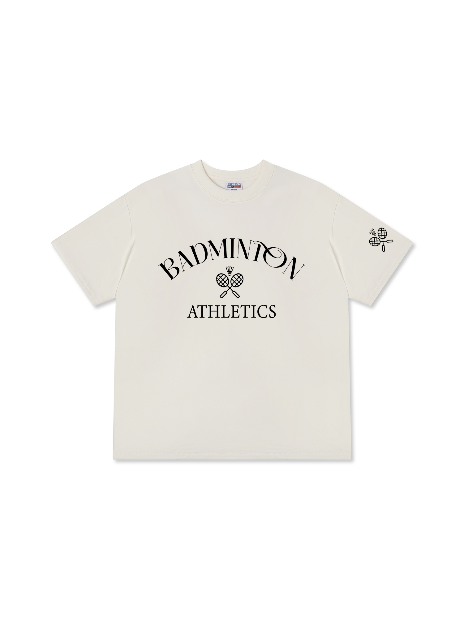 Áo Thun Relaxed Fit Badminton Athletics