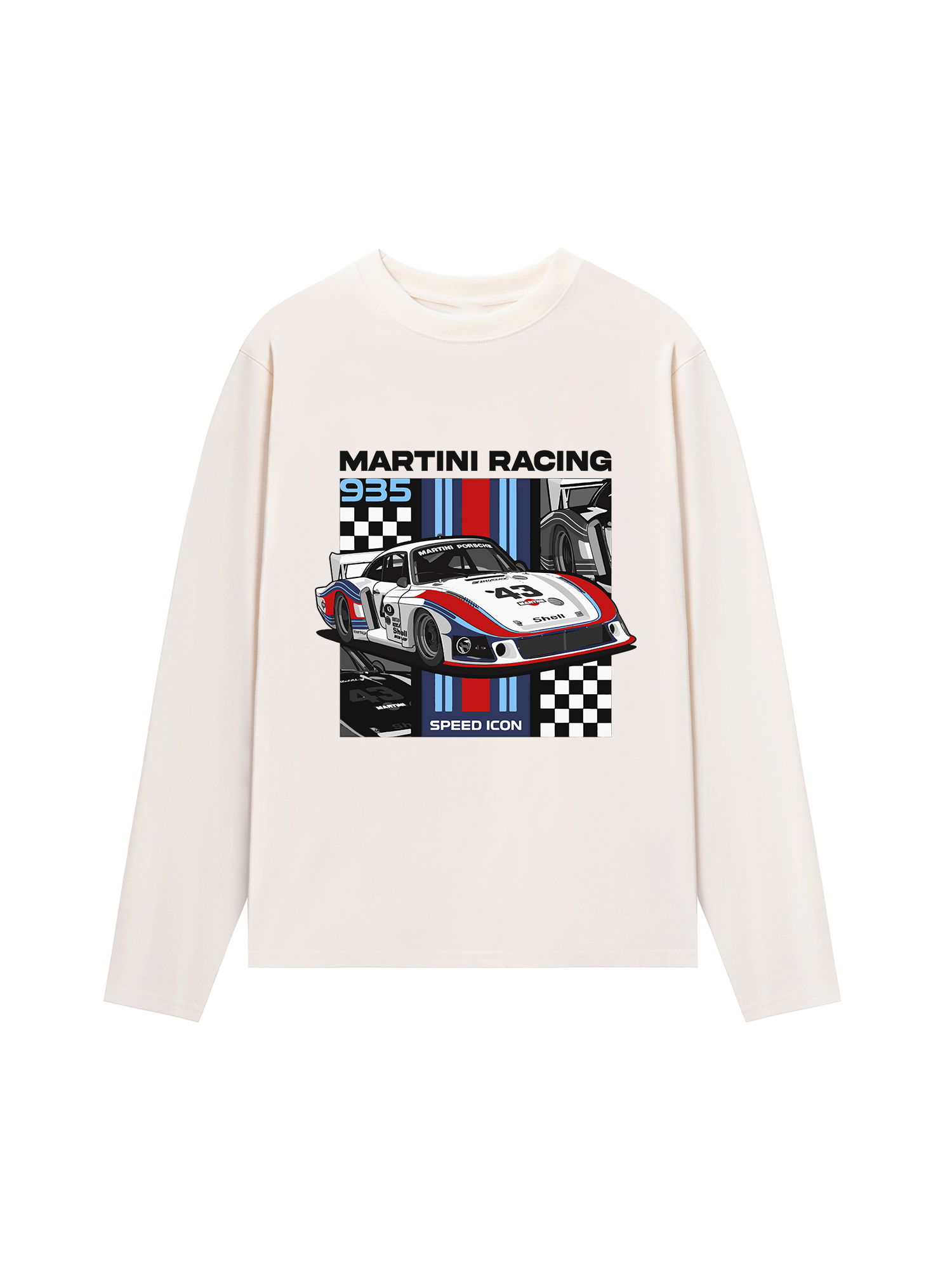 Áo Thun Dài Tay Porsche 935 Martini Racing
