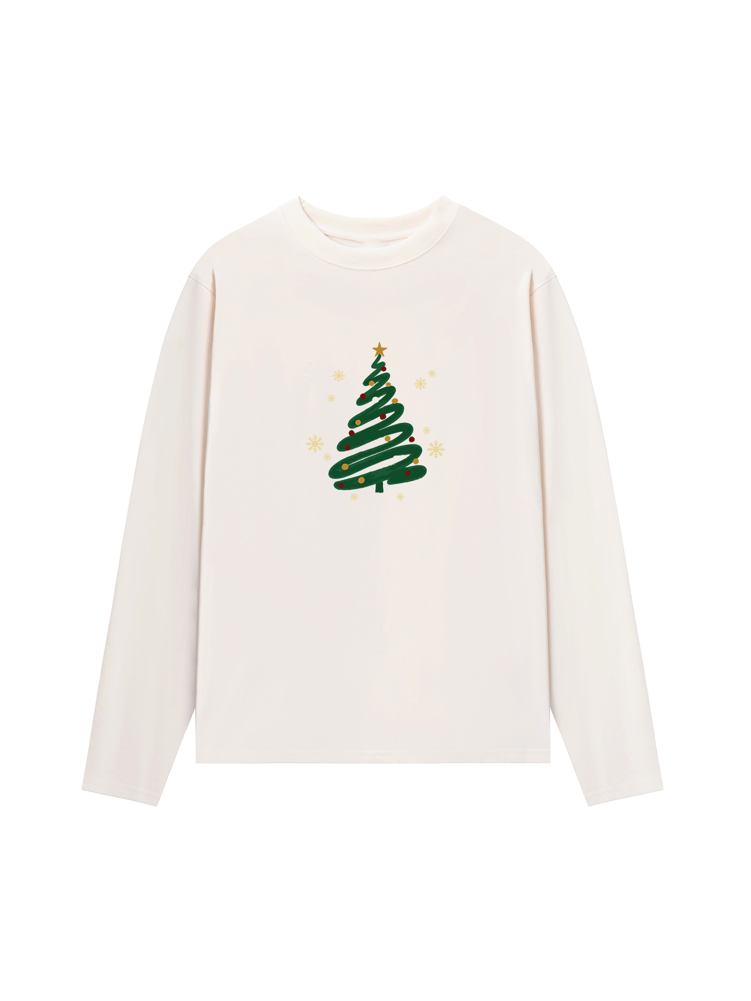 Áo Thun Dài Tay Holiday Christmas Tree