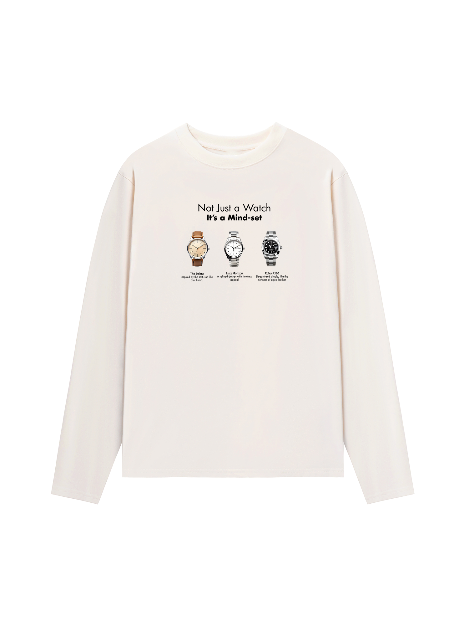 Áo Thun Dài Tay Watch It_s A Mindset