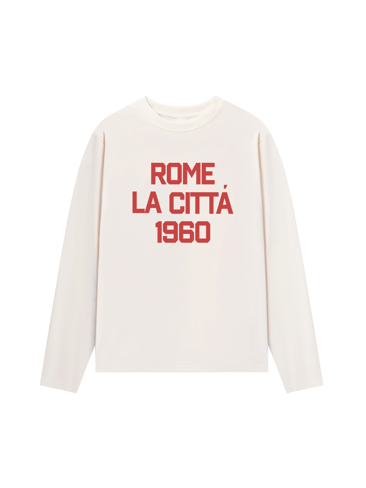 Áo Thun Dài Tay Rome La Citta