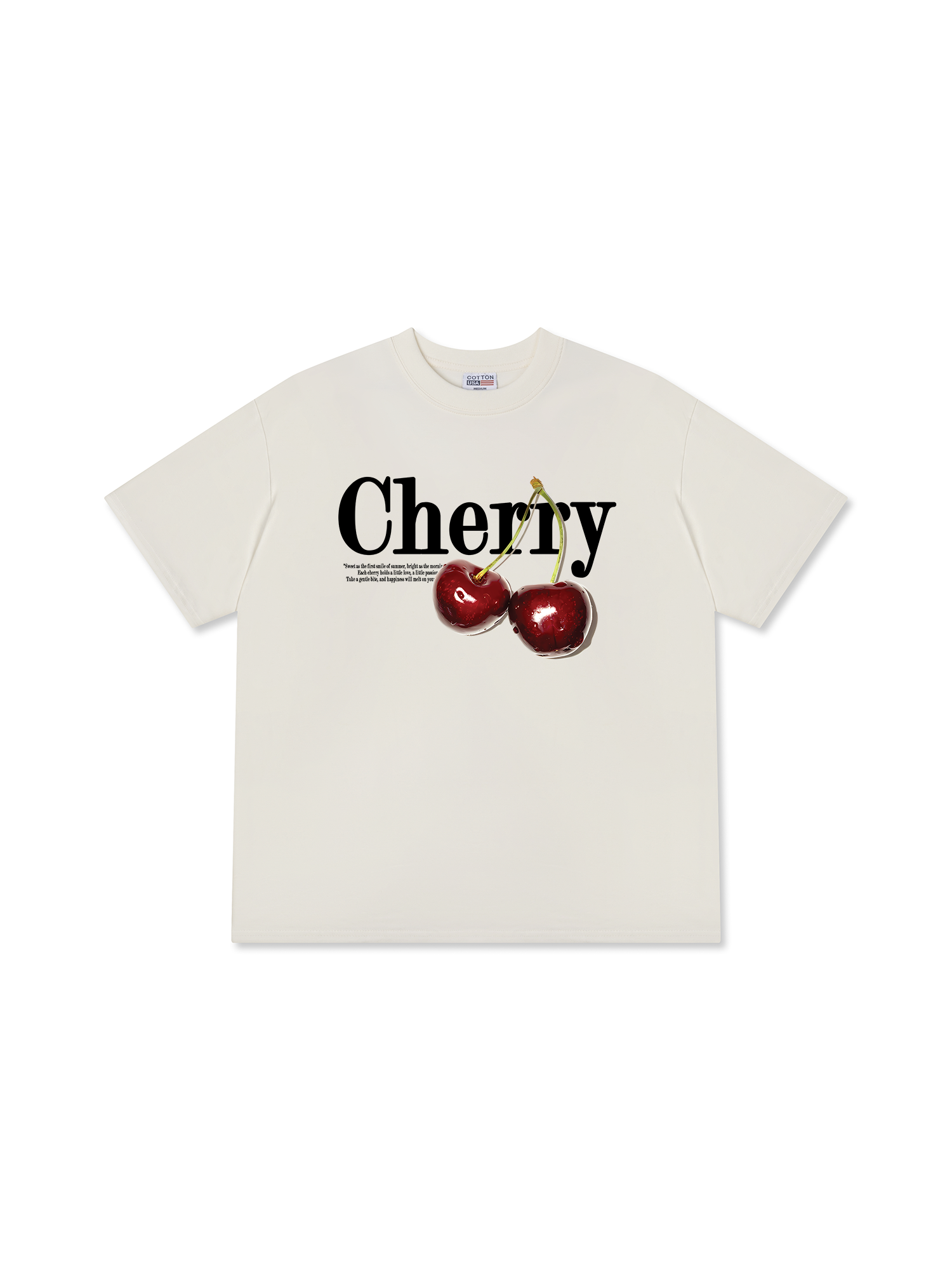 Áo Thun Relaxed Fit Cherry Fresh