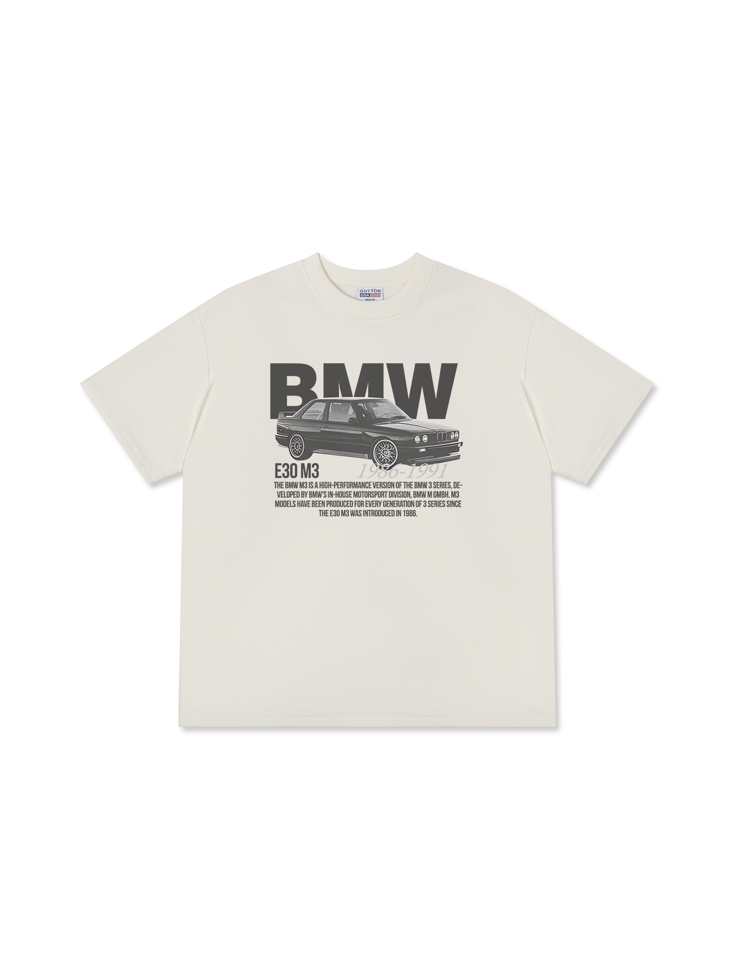 Áo Thun Relaxed Fit BMW E30 M3