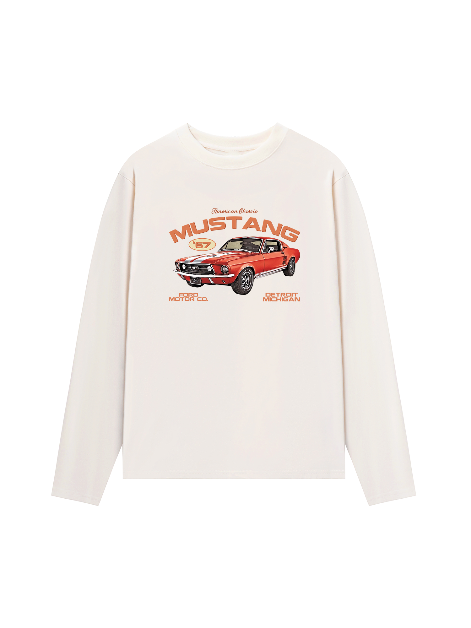 Áo Thun Dài Tay Ford American Classic