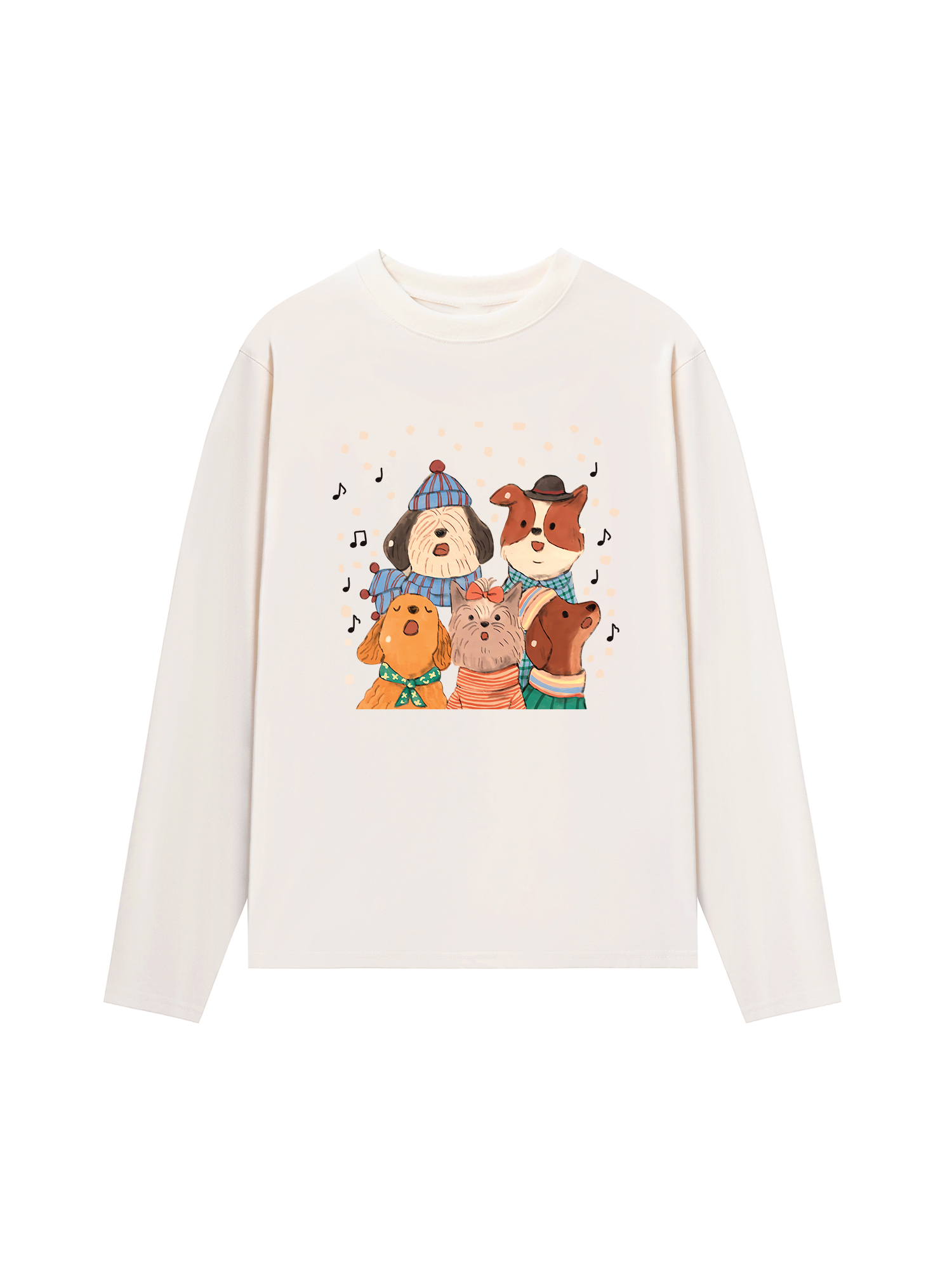 Áo Thun Dài Tay Cozy Day With Best Friend