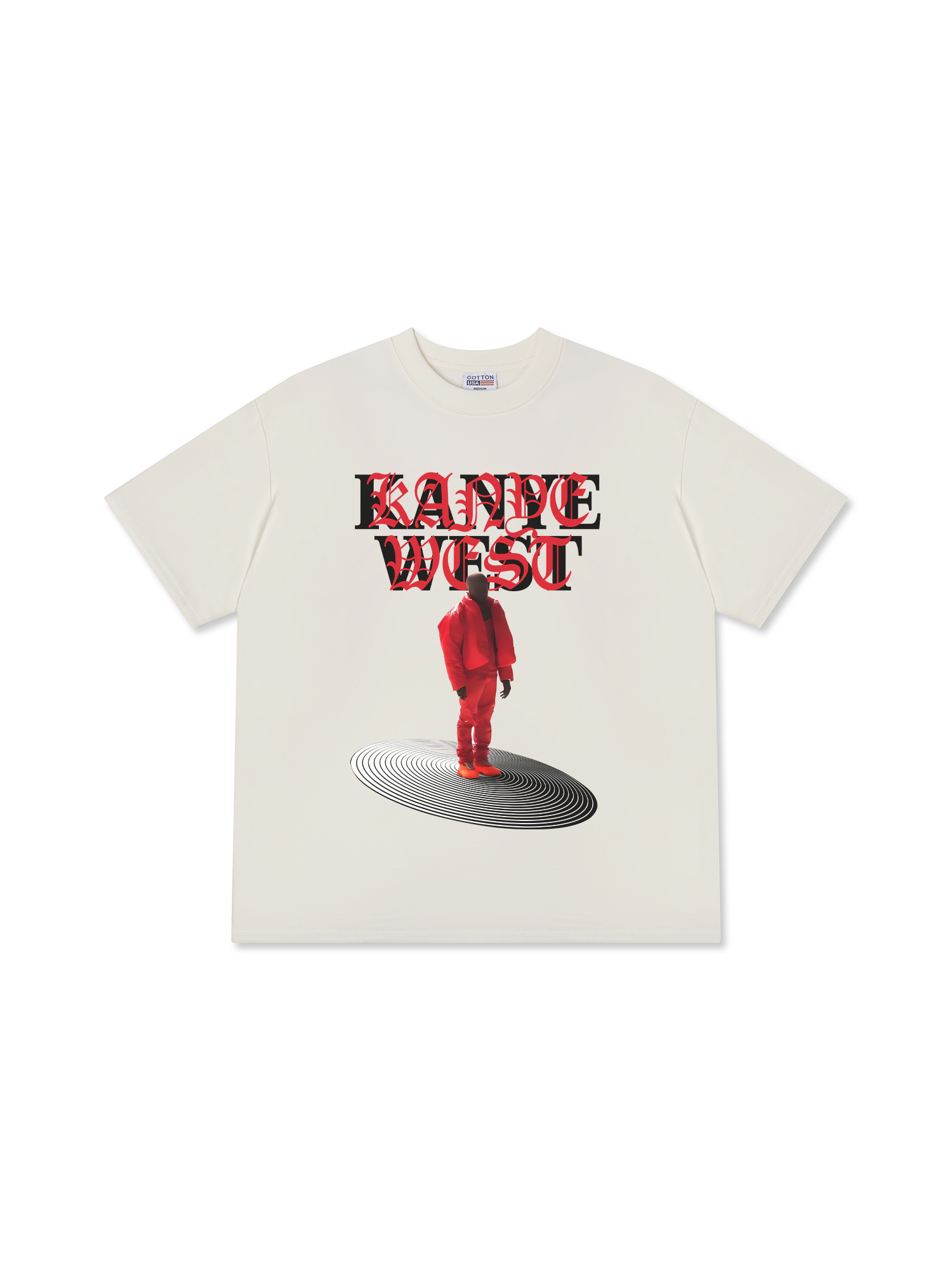 Áo Thun Relaxed Fit Rapper Kanye West