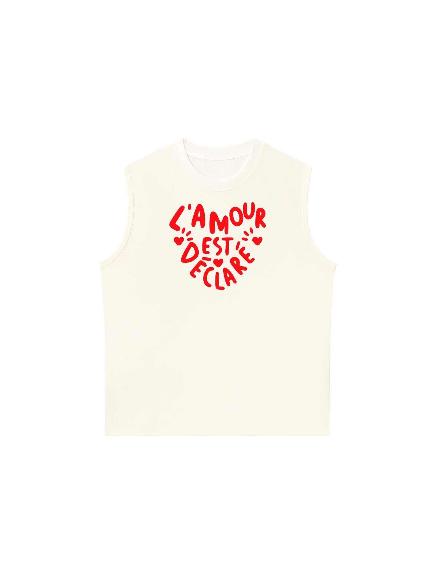 Áo Ba Lỗ Relaxed Fit Lamour Est Declare