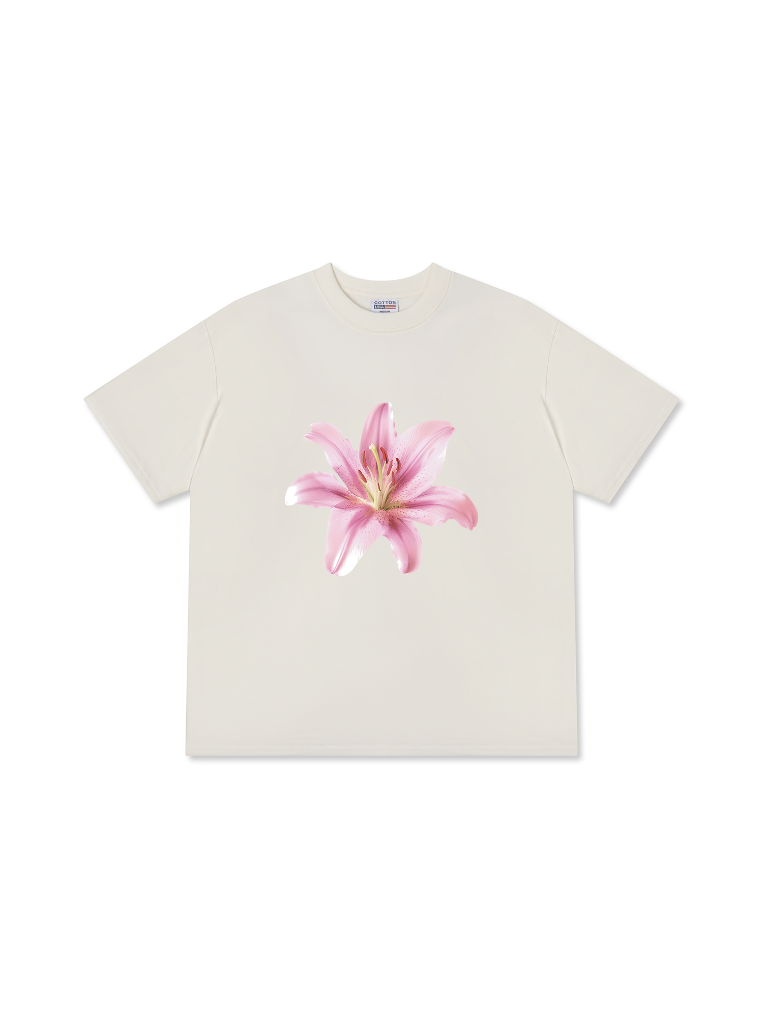 Áo Thun Relaxed Fit Tropical Lily