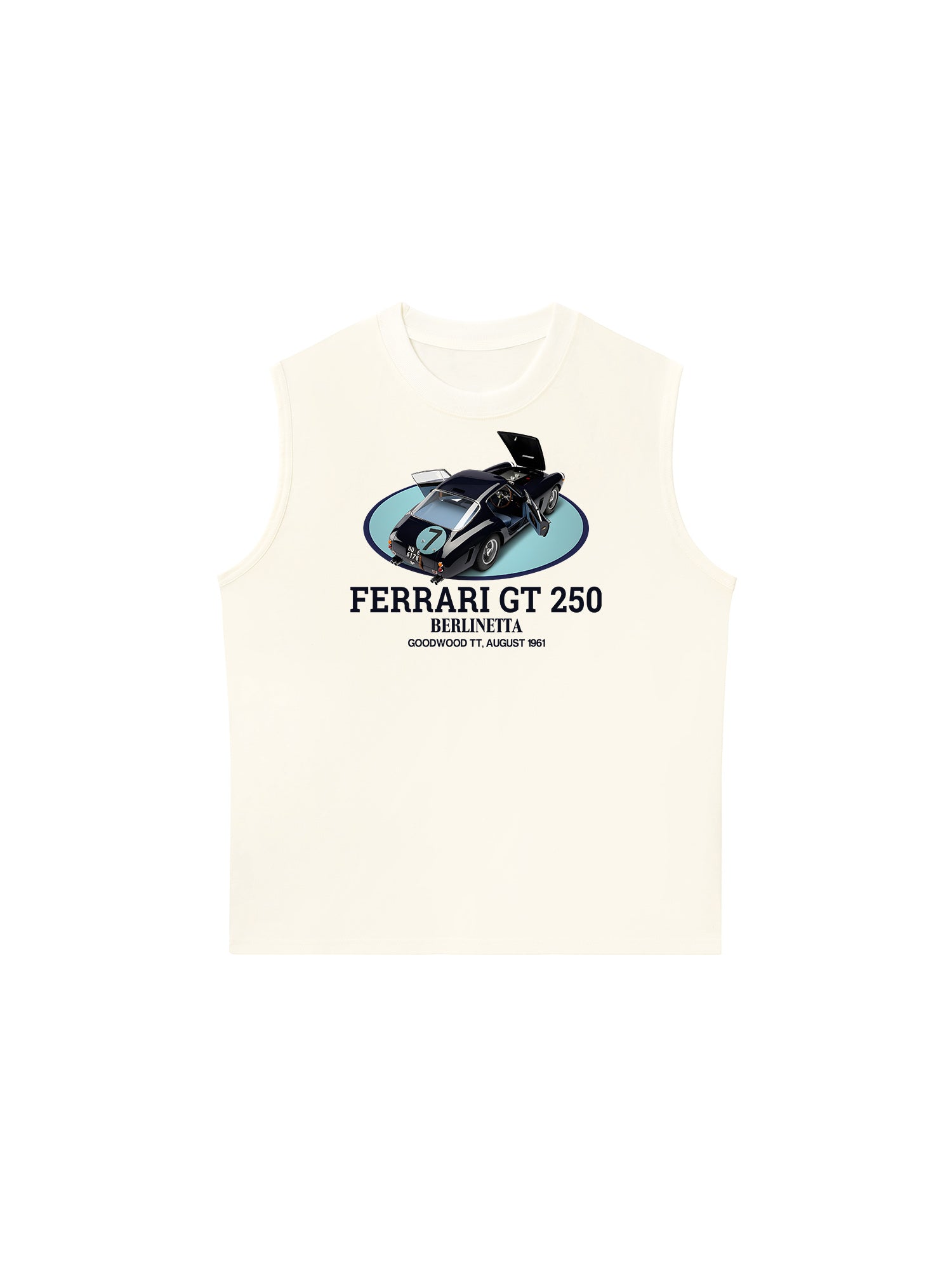Áo Ba Lỗ Relaxed Fit Ferrari Berlinetta Goodwood