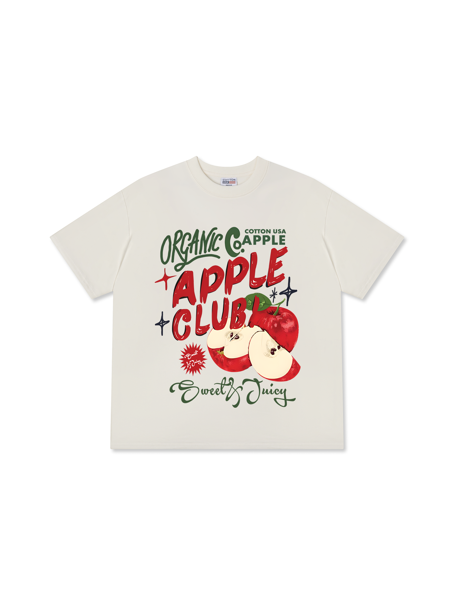 Áo Thun Relaxed Fit Tropical Alpple Club