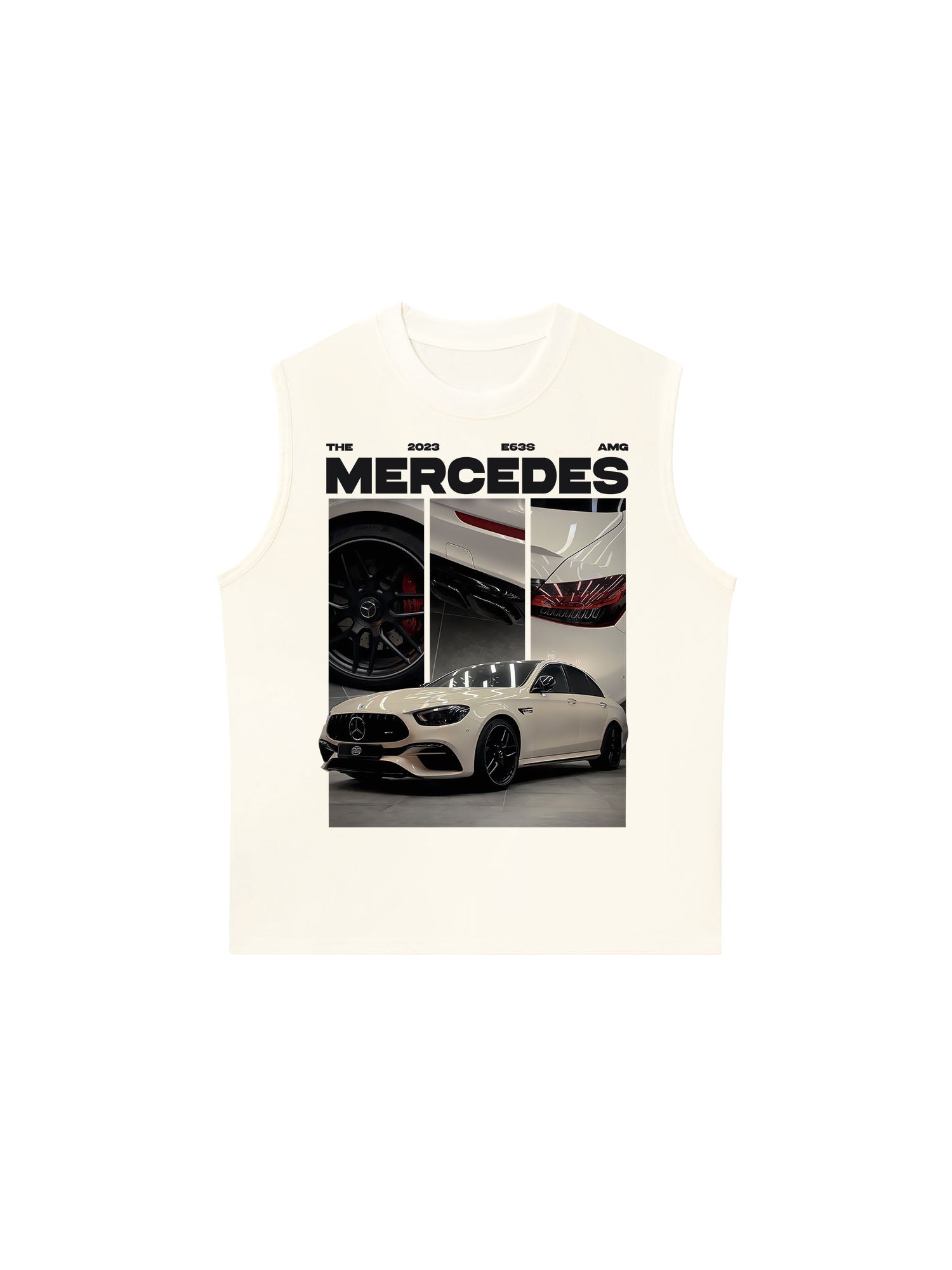 Áo Ba Lỗ Relaxed Fit Mercedes Raw Power