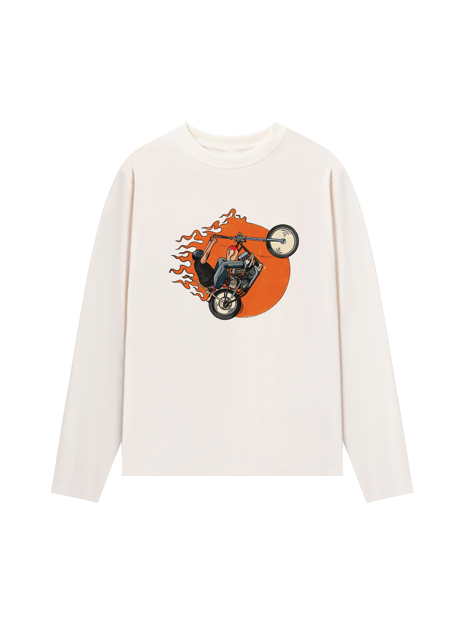 Áo Thun Dài Tay Born To Ride