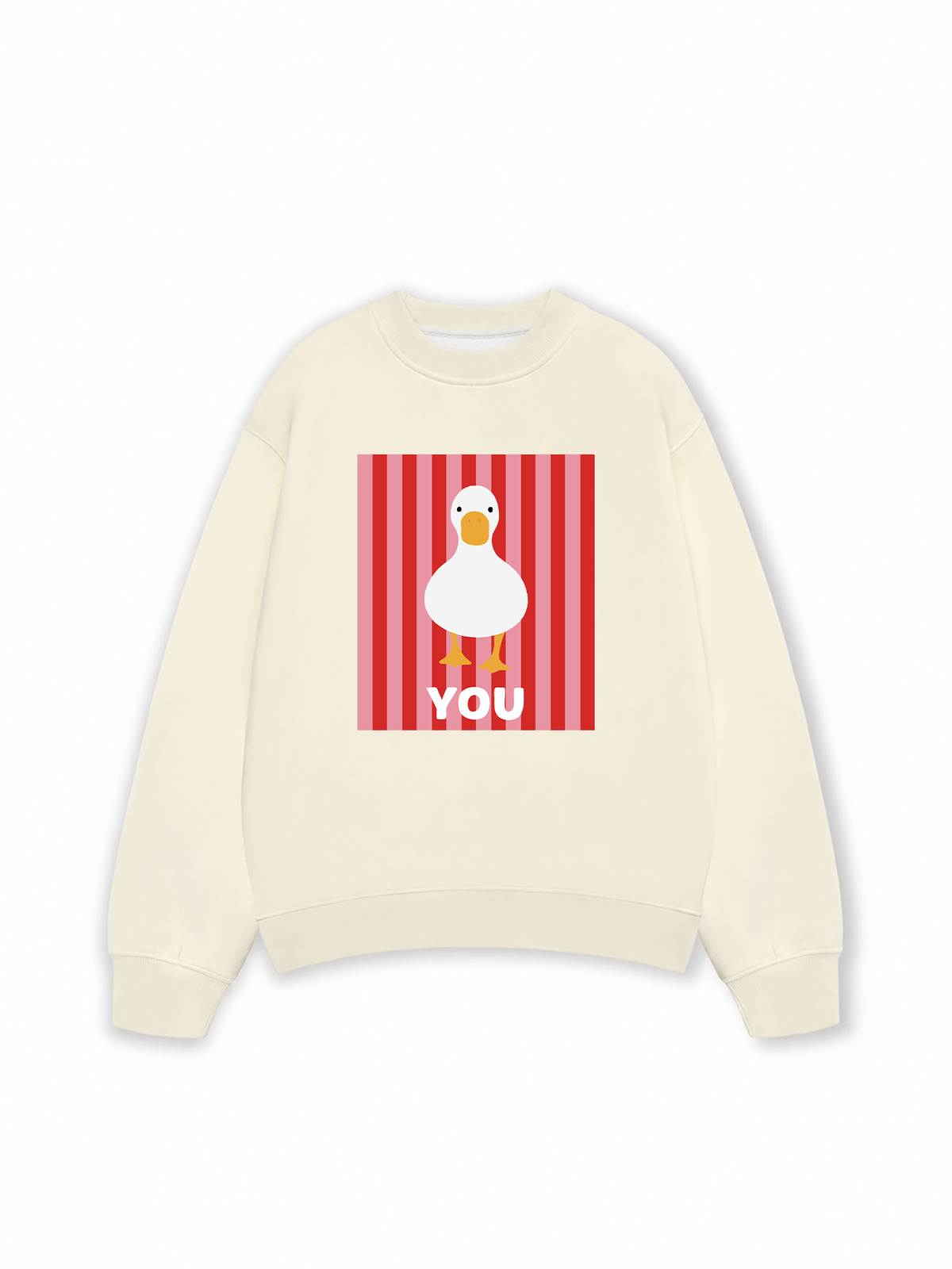 Áo Sweater Nỉ Hai Da Farm Duck You