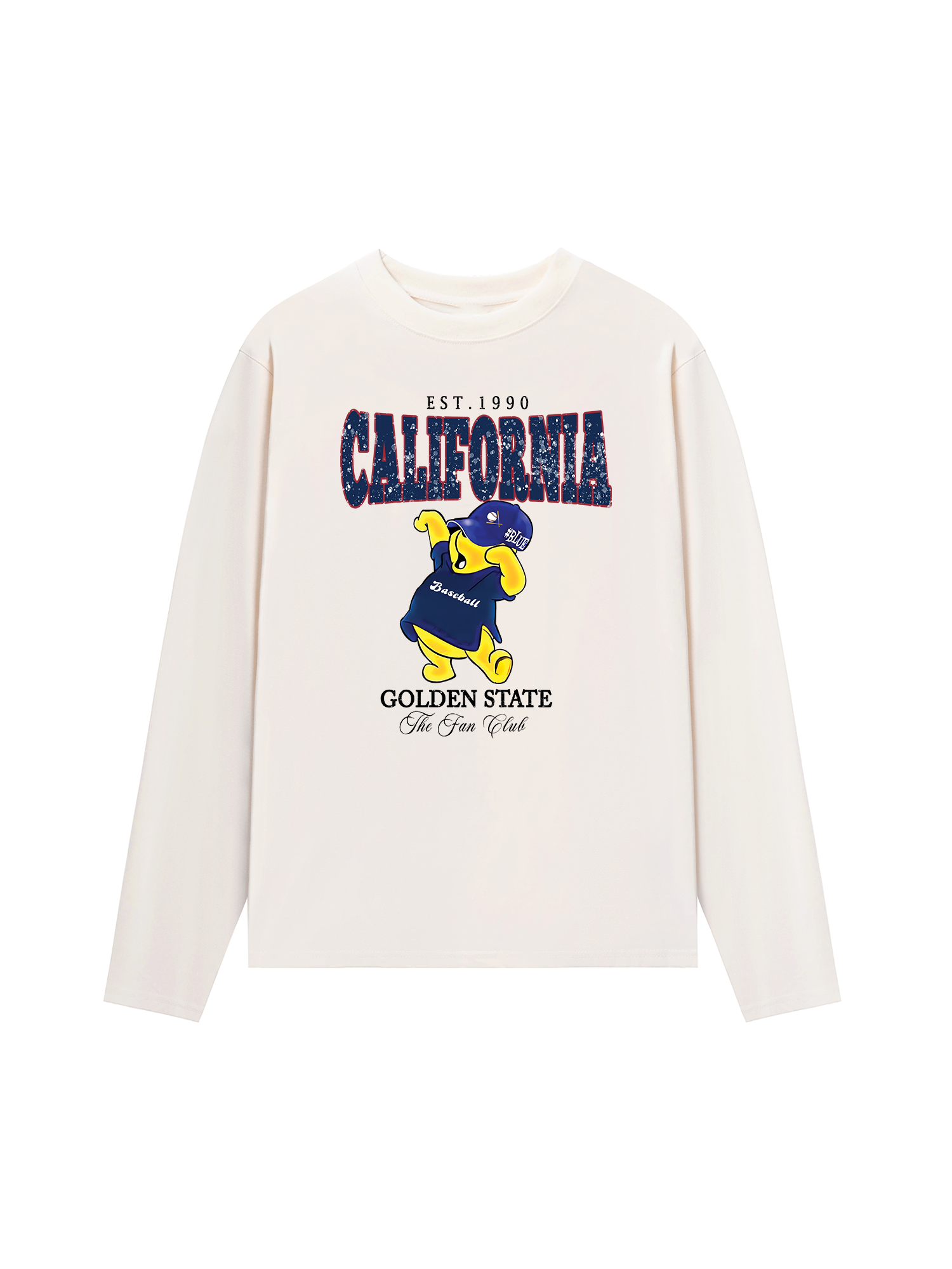 Áo Thun Dài Tay Baseball Cute Pooh