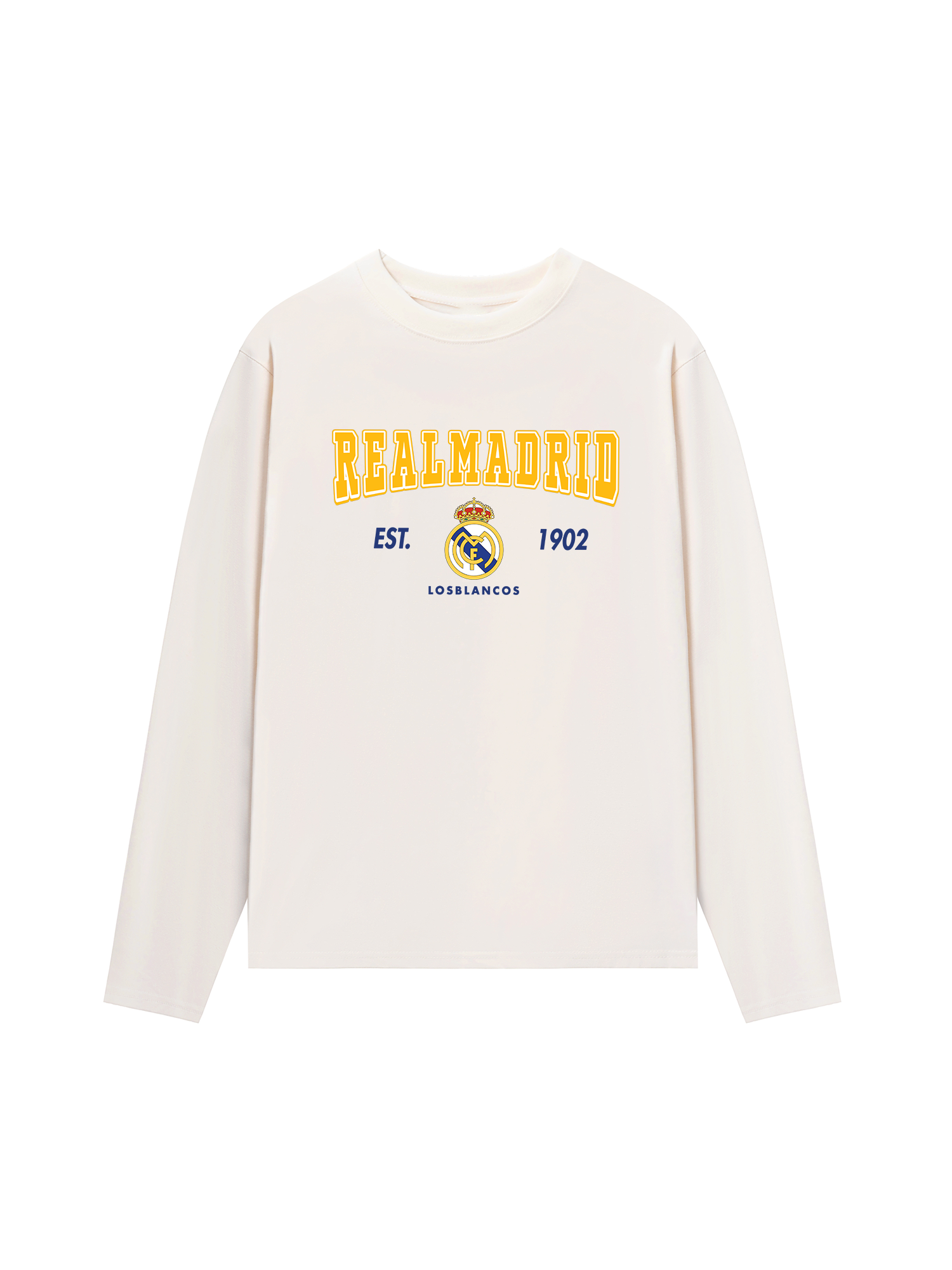 Áo Thun Dài Tay Real Madrid Losblancos Classic