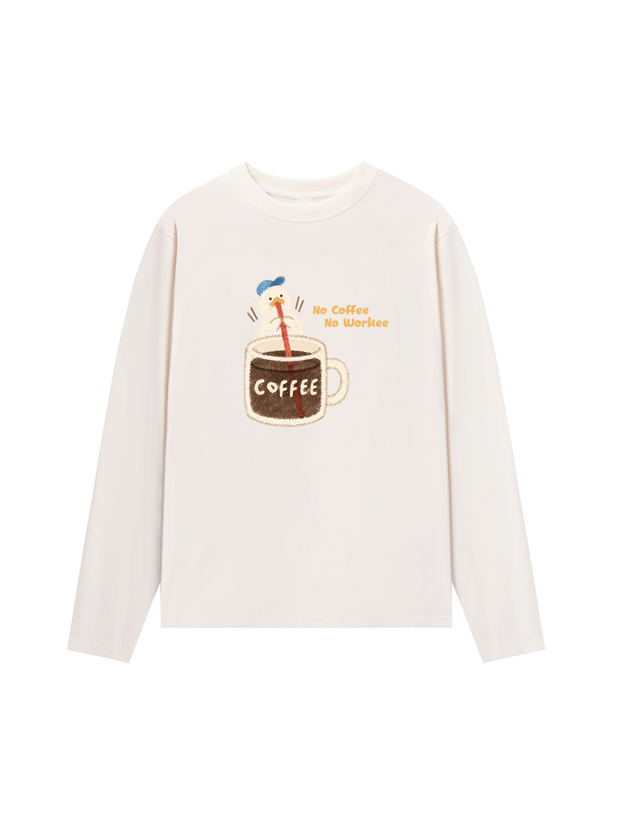 Áo Thun Dài Tay No Coffee No Workee