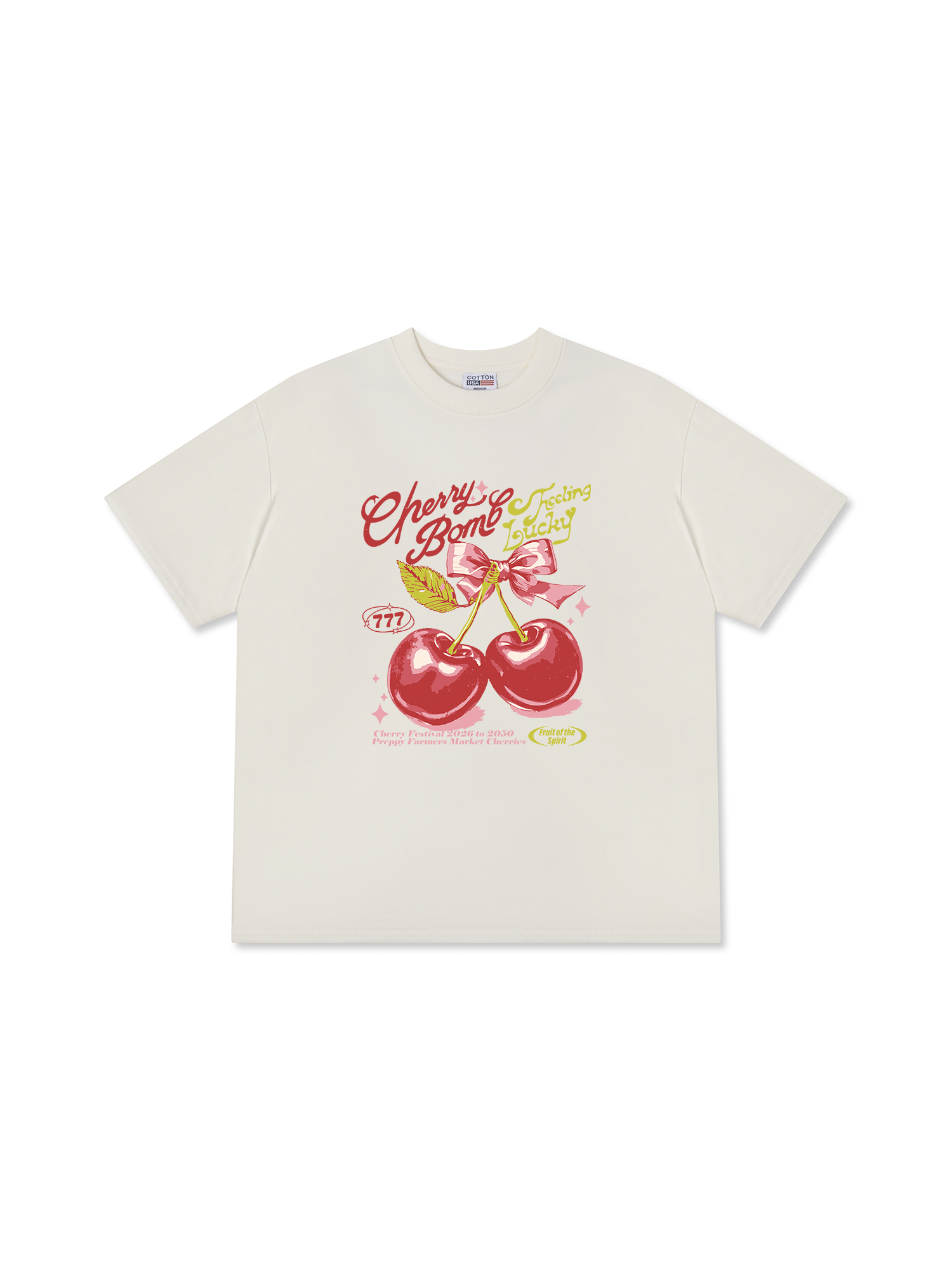 Áo Thun Relaxed Fit Tropical Cherry Fruit of the Spirit