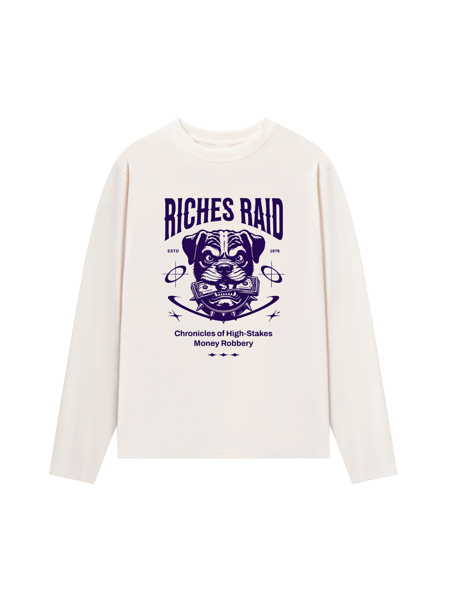 Áo Thun Dài Tay Money Riches Raid
