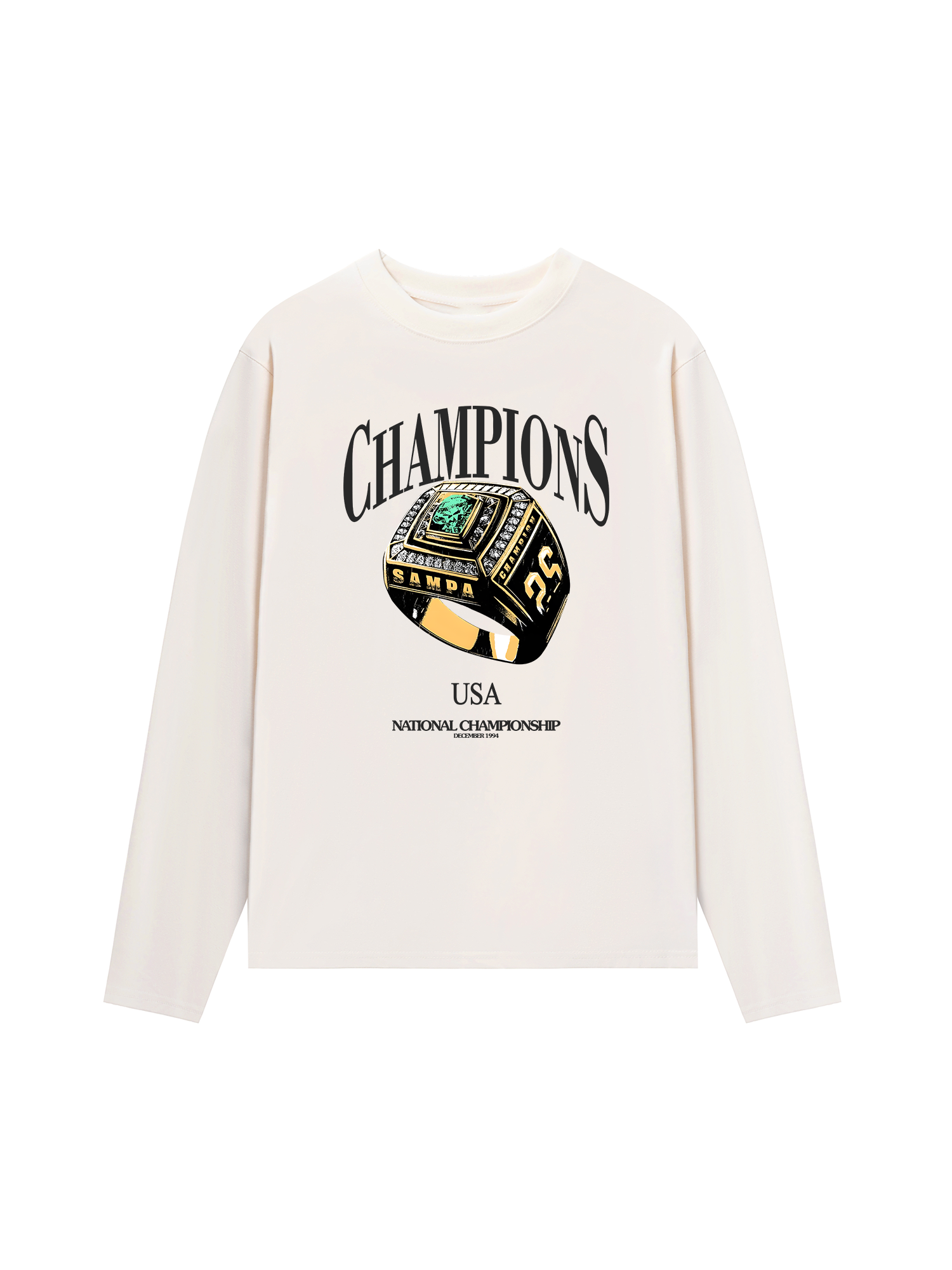 Áo Thun Dài Tay Champions National