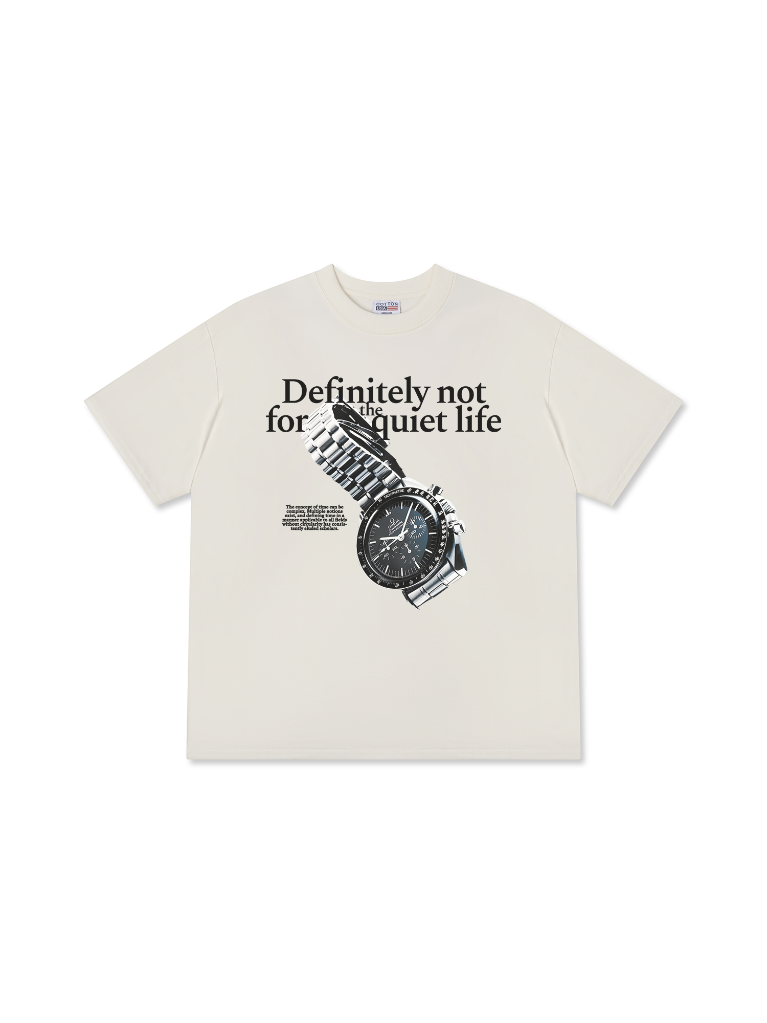 Áo Thun Relaxed Fit Watch Quiet Life