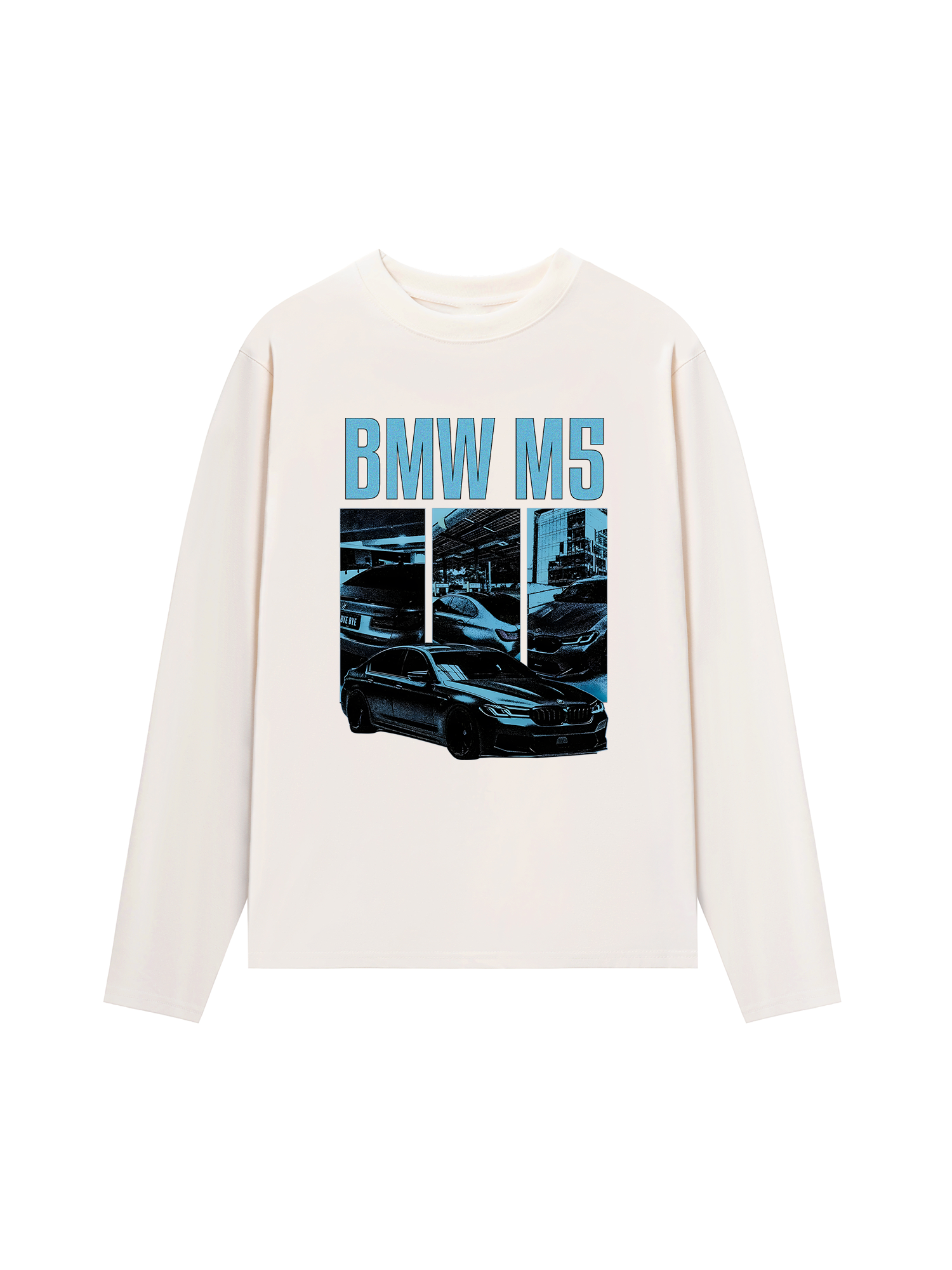 Áo Thun Dài Tay BMW M5 Dark Blue