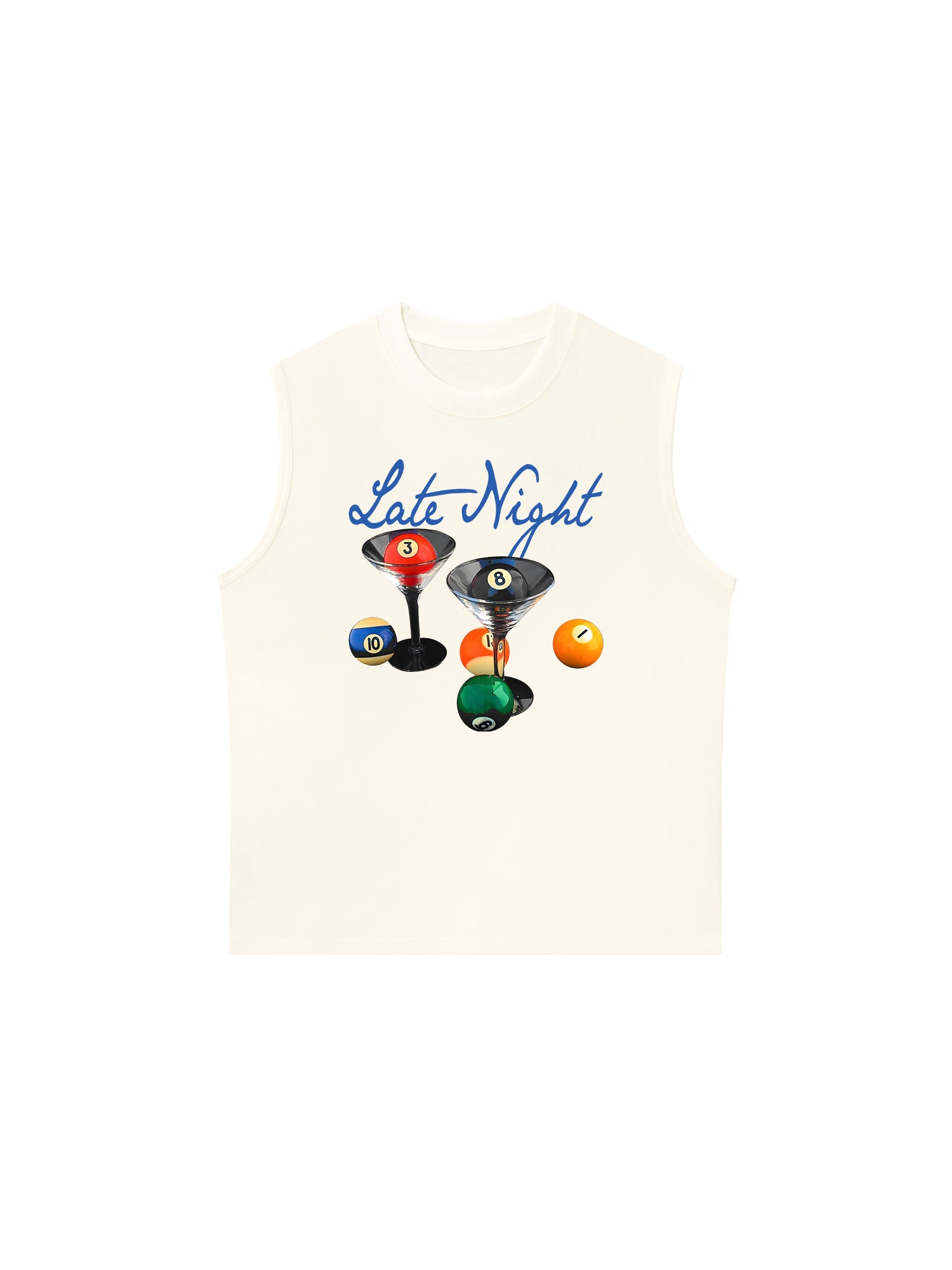 Áo Ba Lỗ Relaxed Fit Late Night